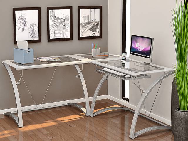 Taryn Silver Desk - Thumbnail - Image 3