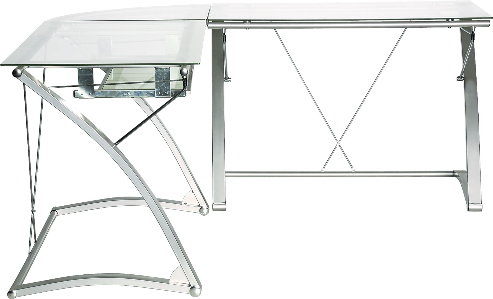 Taryn Silver Desk - Image 4