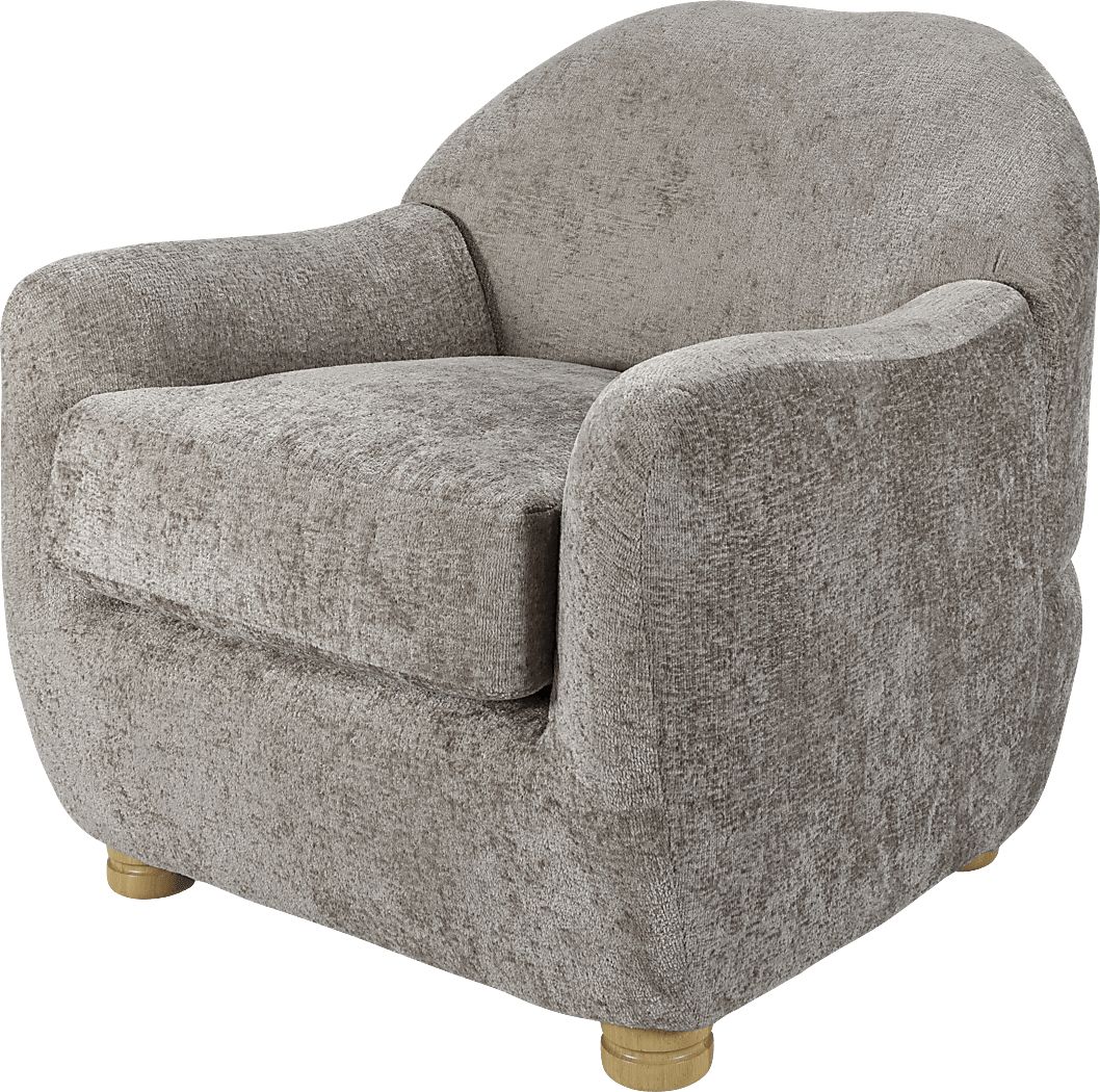 Tasagi Light Gray Accent Chair