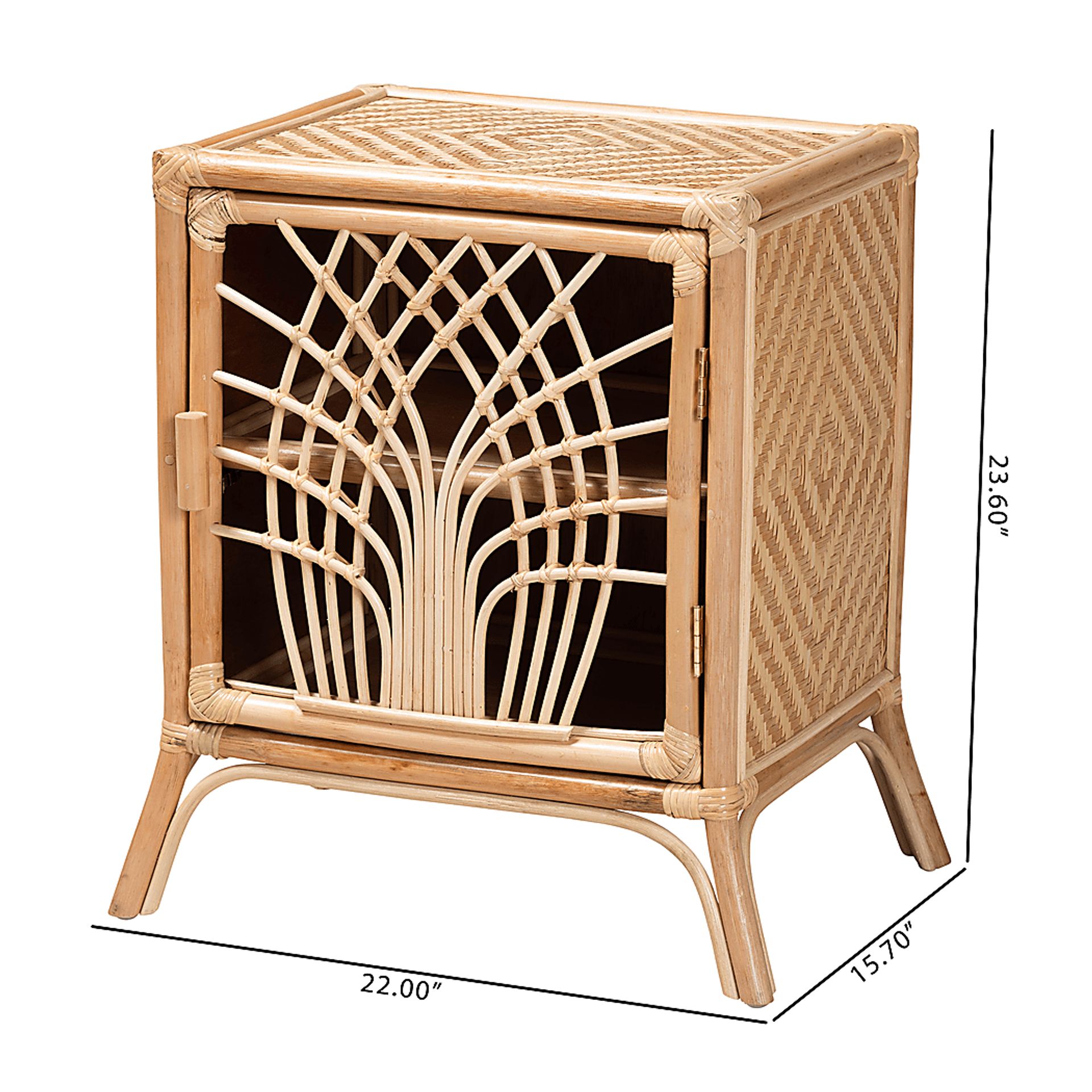 Tashota Natural Nightstand - Image 10