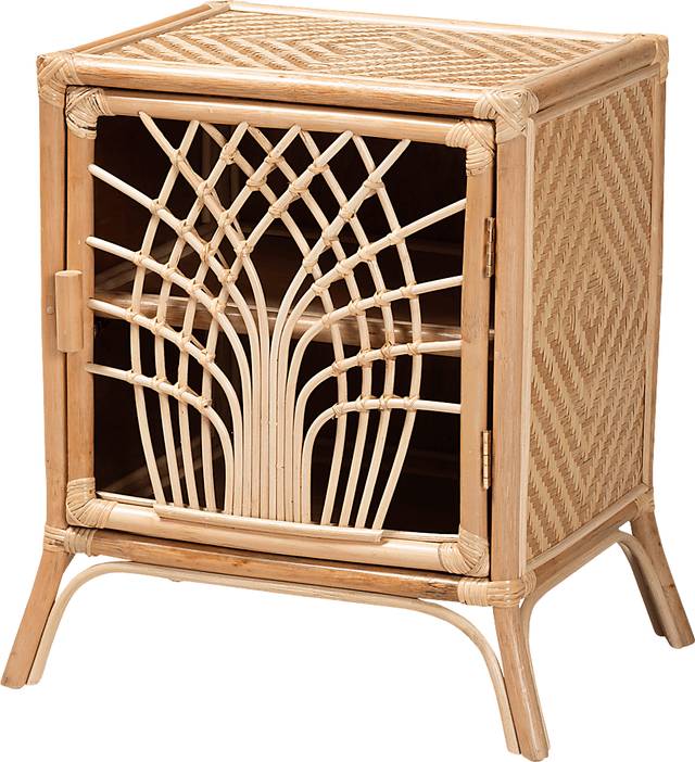 Tashota Natural Nightstand - Thumbnail - Image 1
