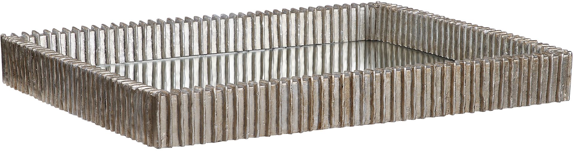 Taskin Silver Decor Tray - Image 2