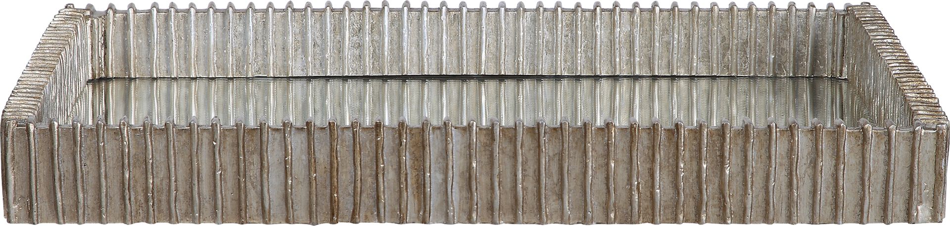 Taskin Silver Decor Tray - Image 1