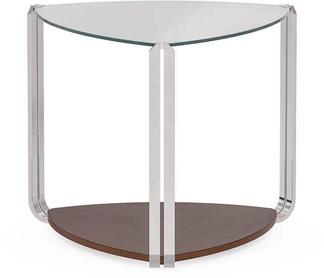 Tasley Walnut End Table - Thumbnail - Image 2