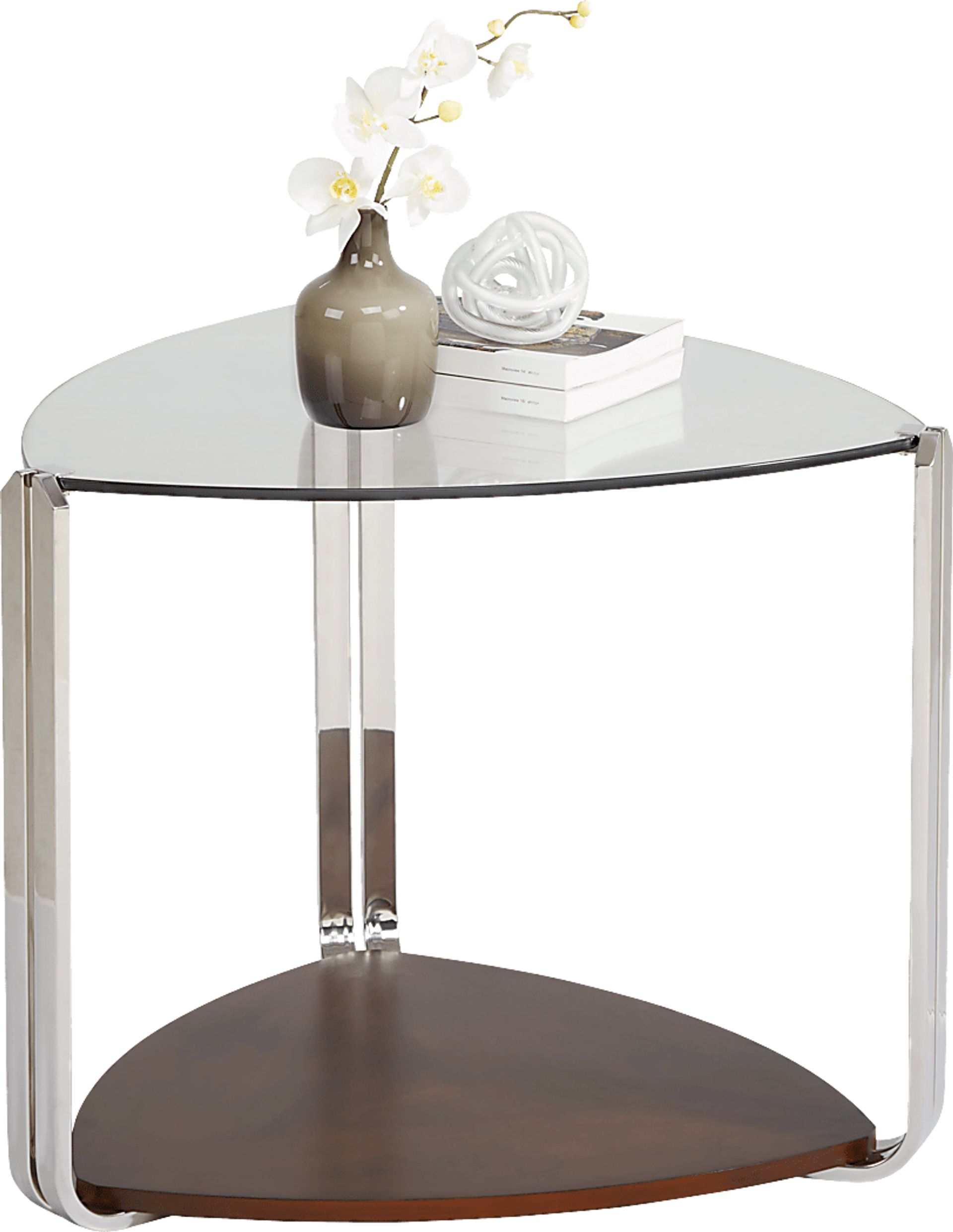 Tasley Walnut End Table - Image 3