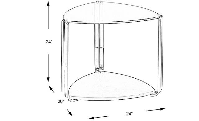 Dimension Image. Please refer to the Dimension Tab on this page for dimension details.