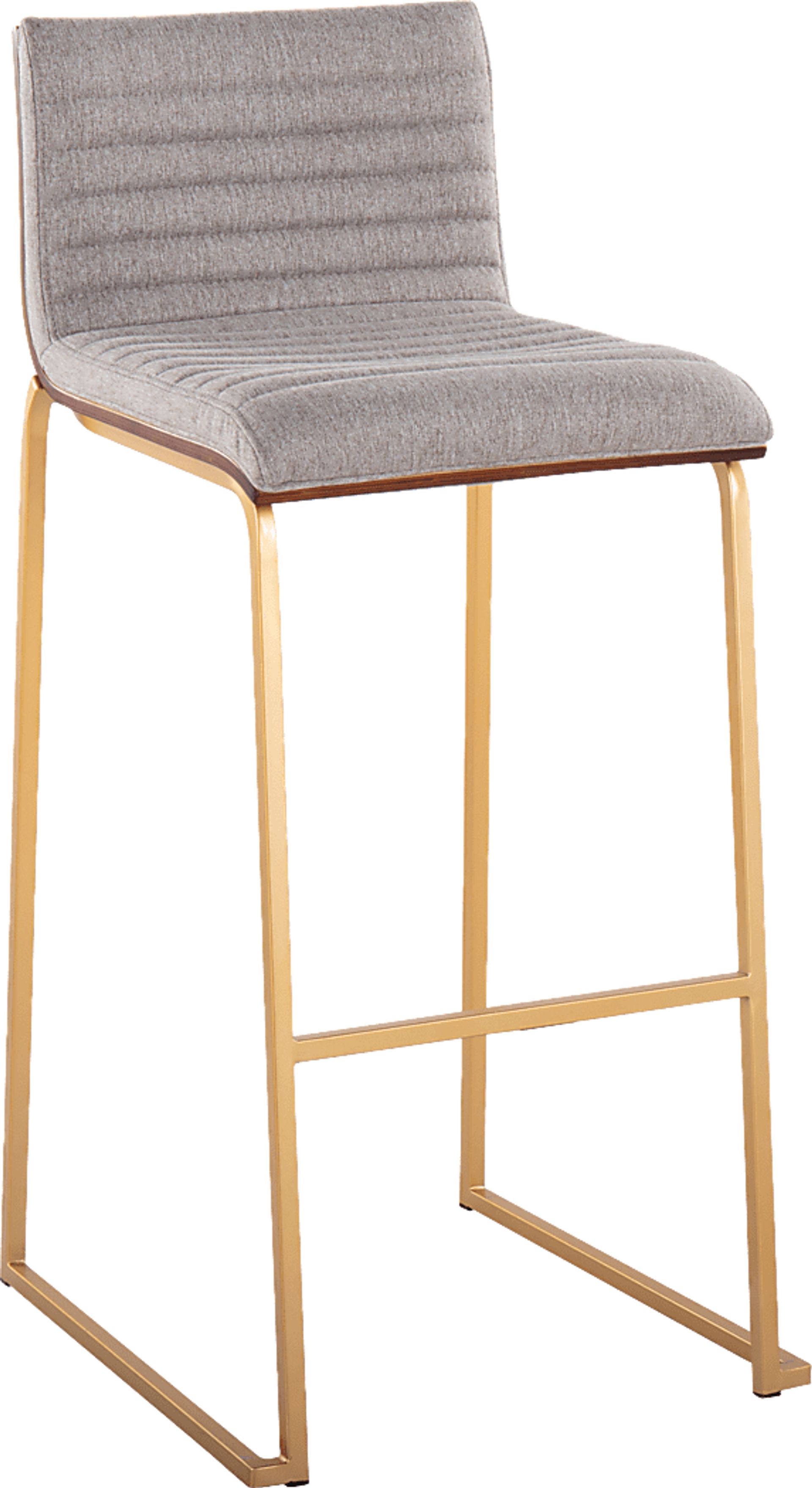 Tatesbrook I Gray Barstool, Set of 2 - Image 2