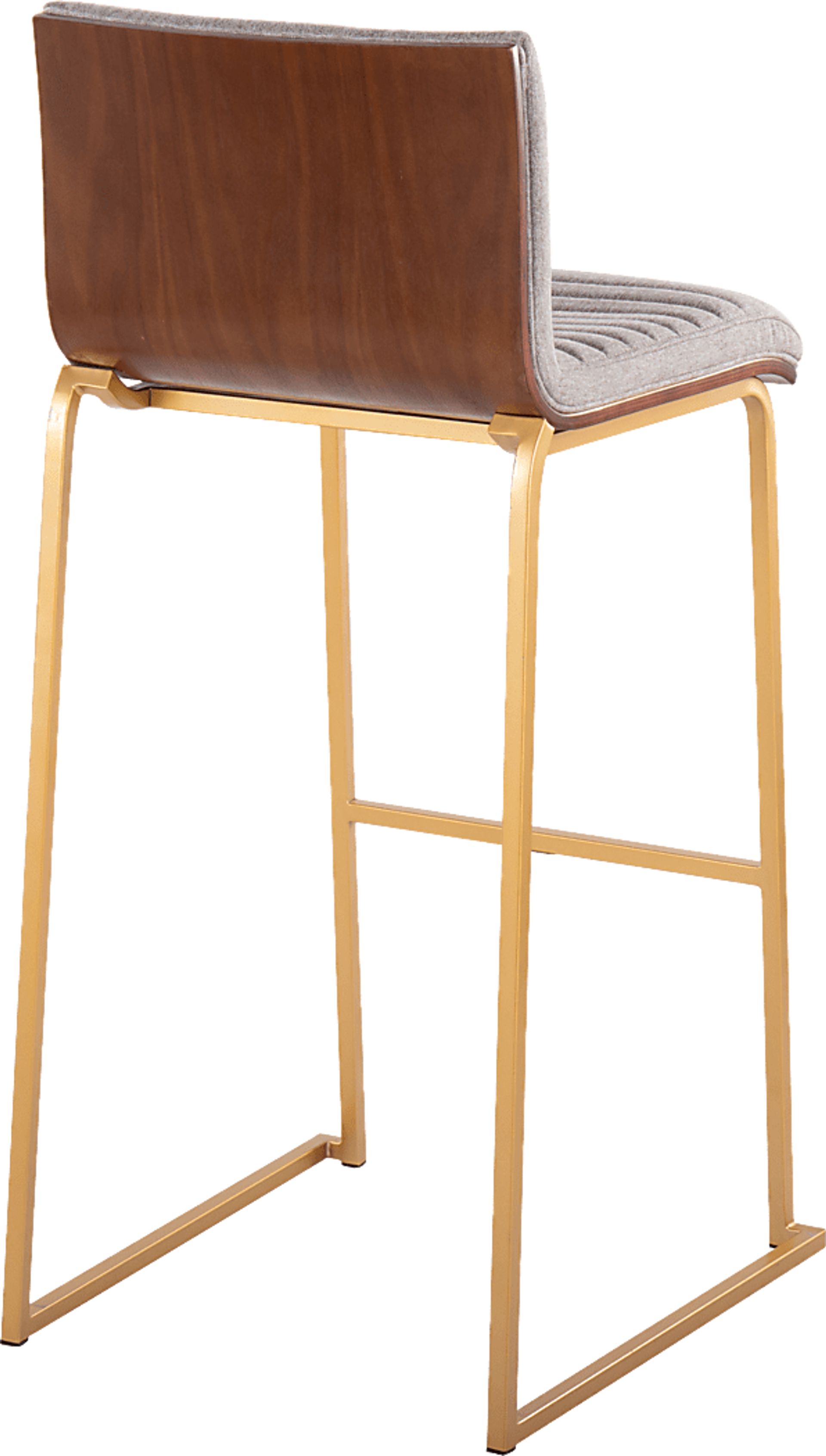 Tatesbrook I Gray Barstool, Set of 2 - Image 3