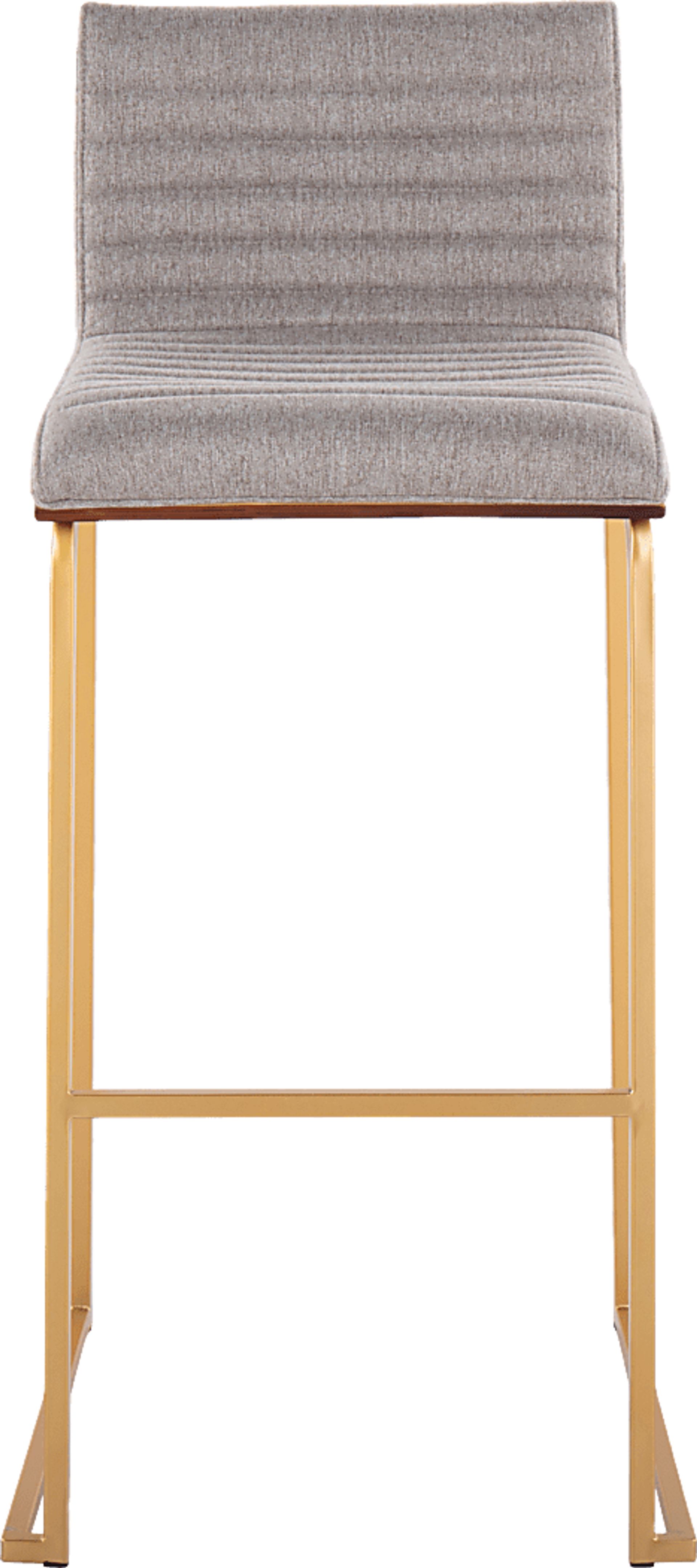 Tatesbrook I Gray Barstool, Set of 2 - Image 4