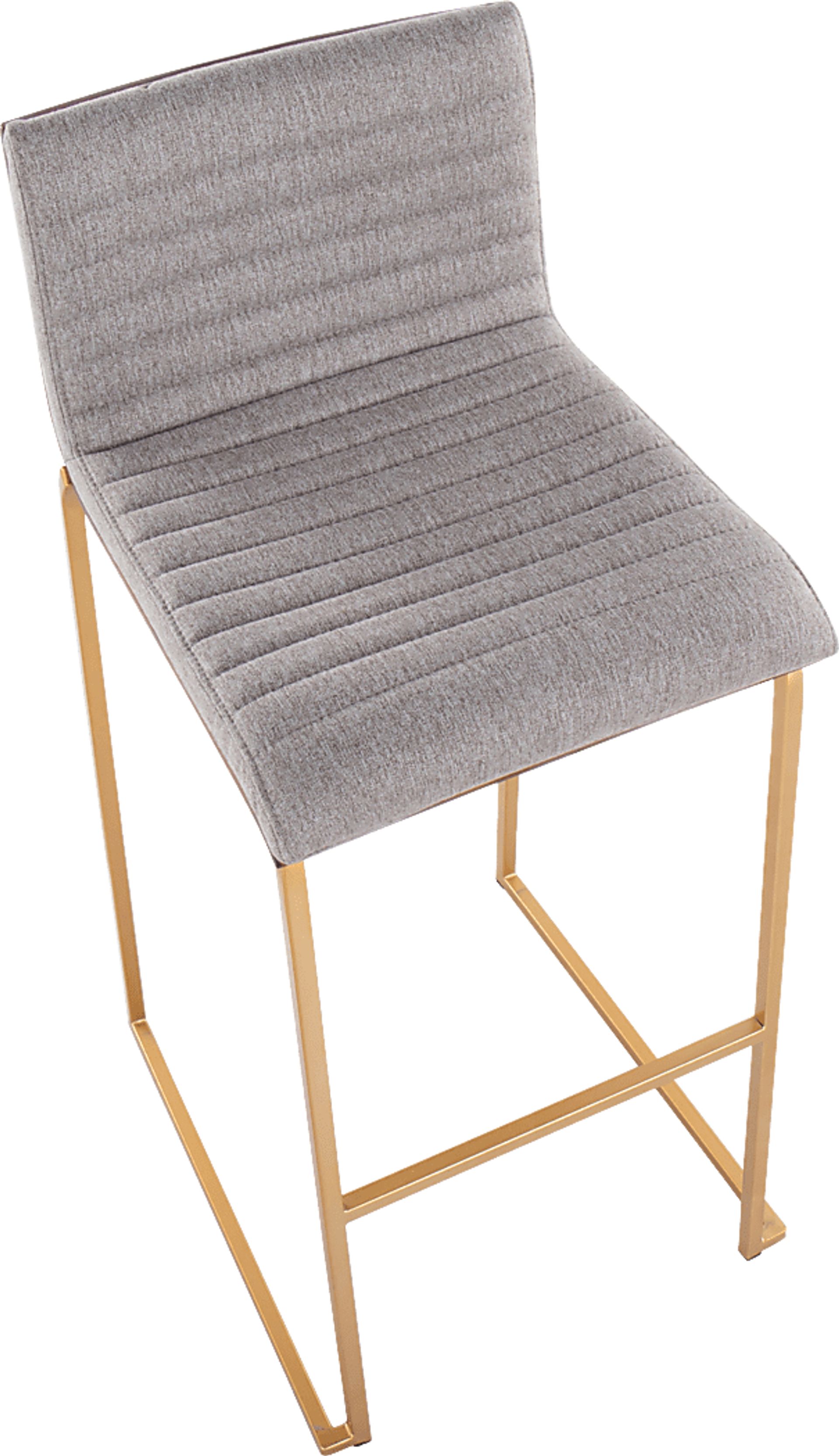 Tatesbrook I Gray Barstool, Set of 2 - Image 5