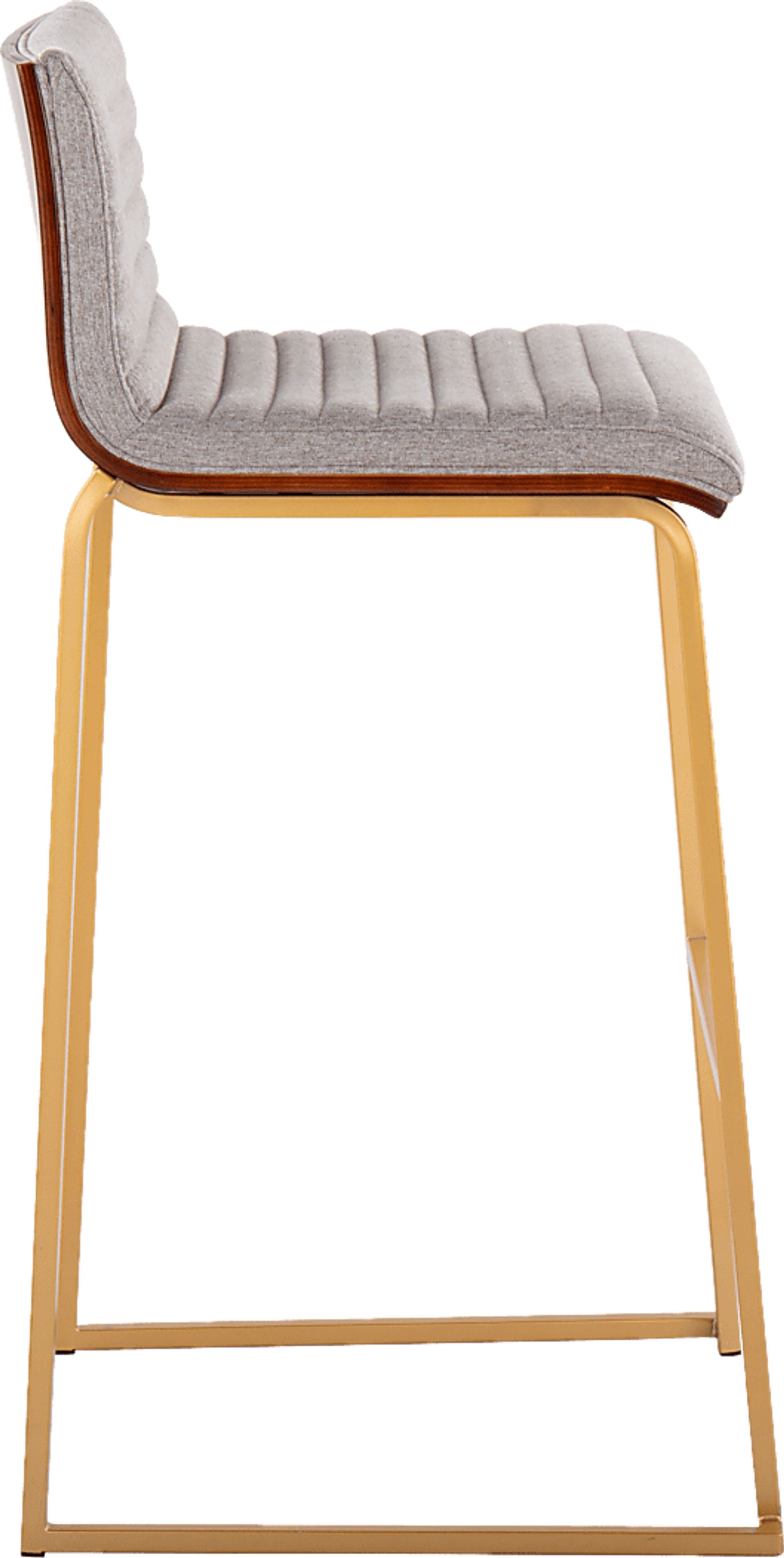 Tatesbrook I Gray Barstool, Set of 2 - Image 7