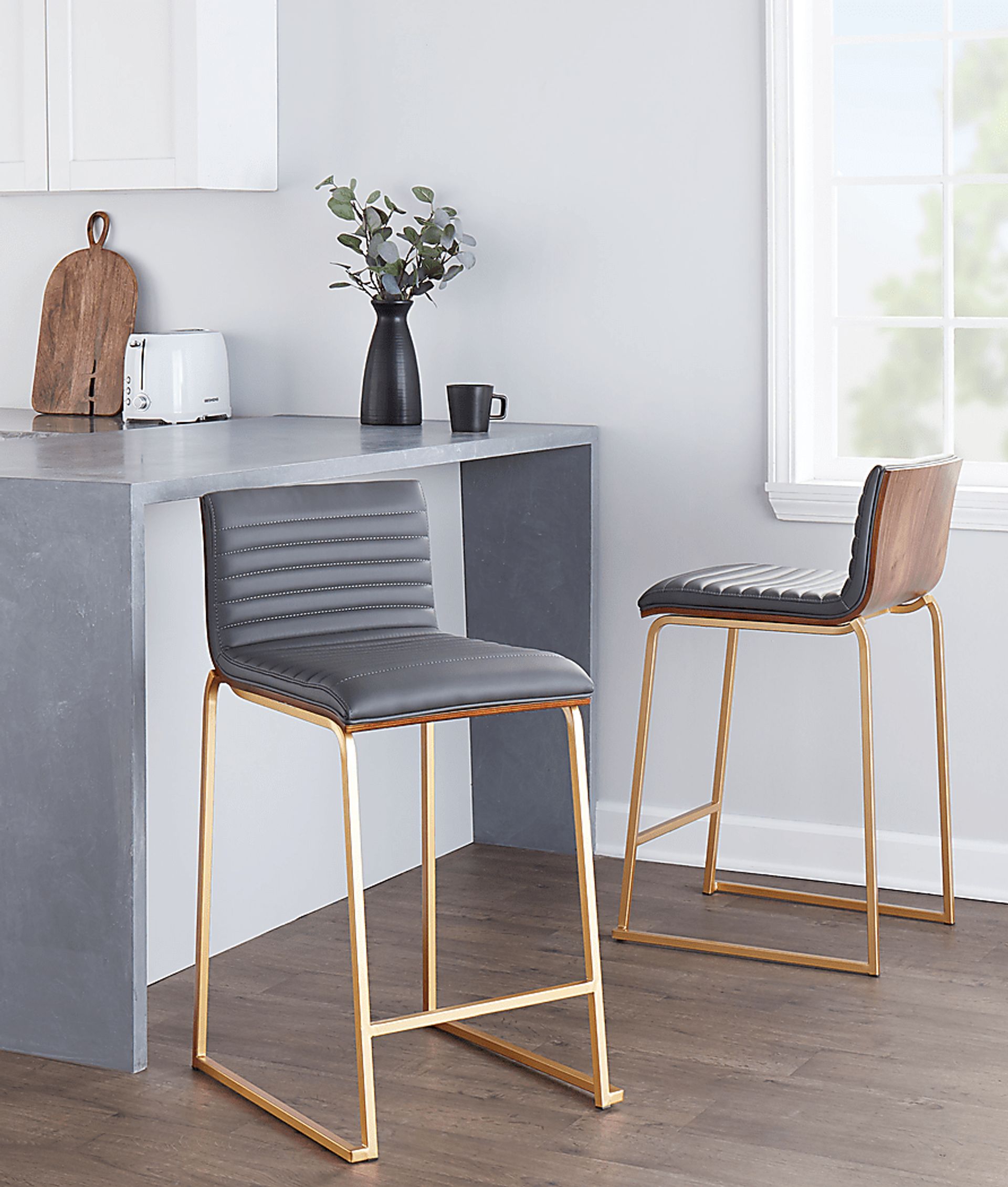 Tatesbrook I Gray Counter Height Stool, Set of 2 - Image 3