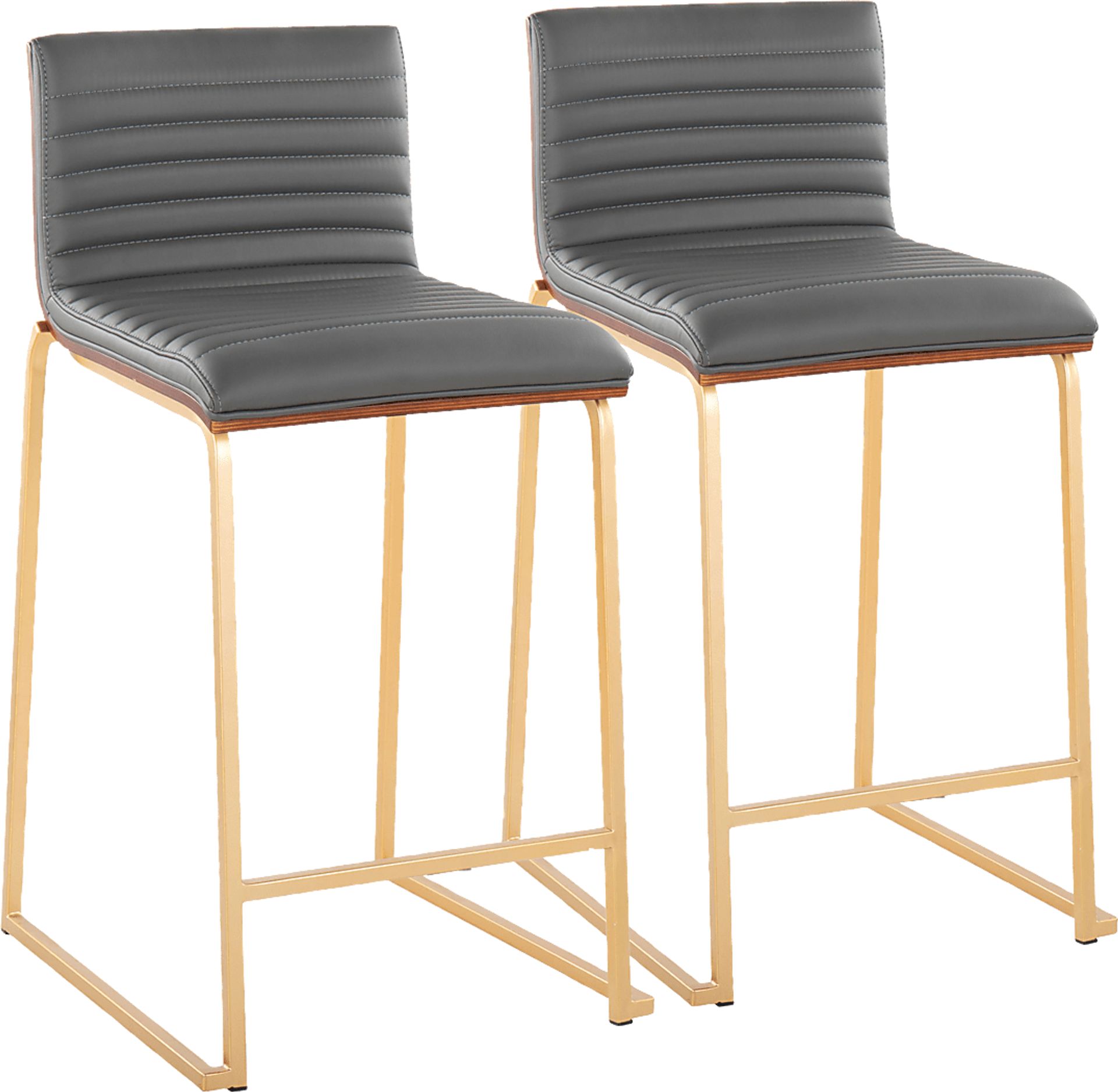 Tatesbrook I Gray Counter Height Stool, Set of 2 - Image 1