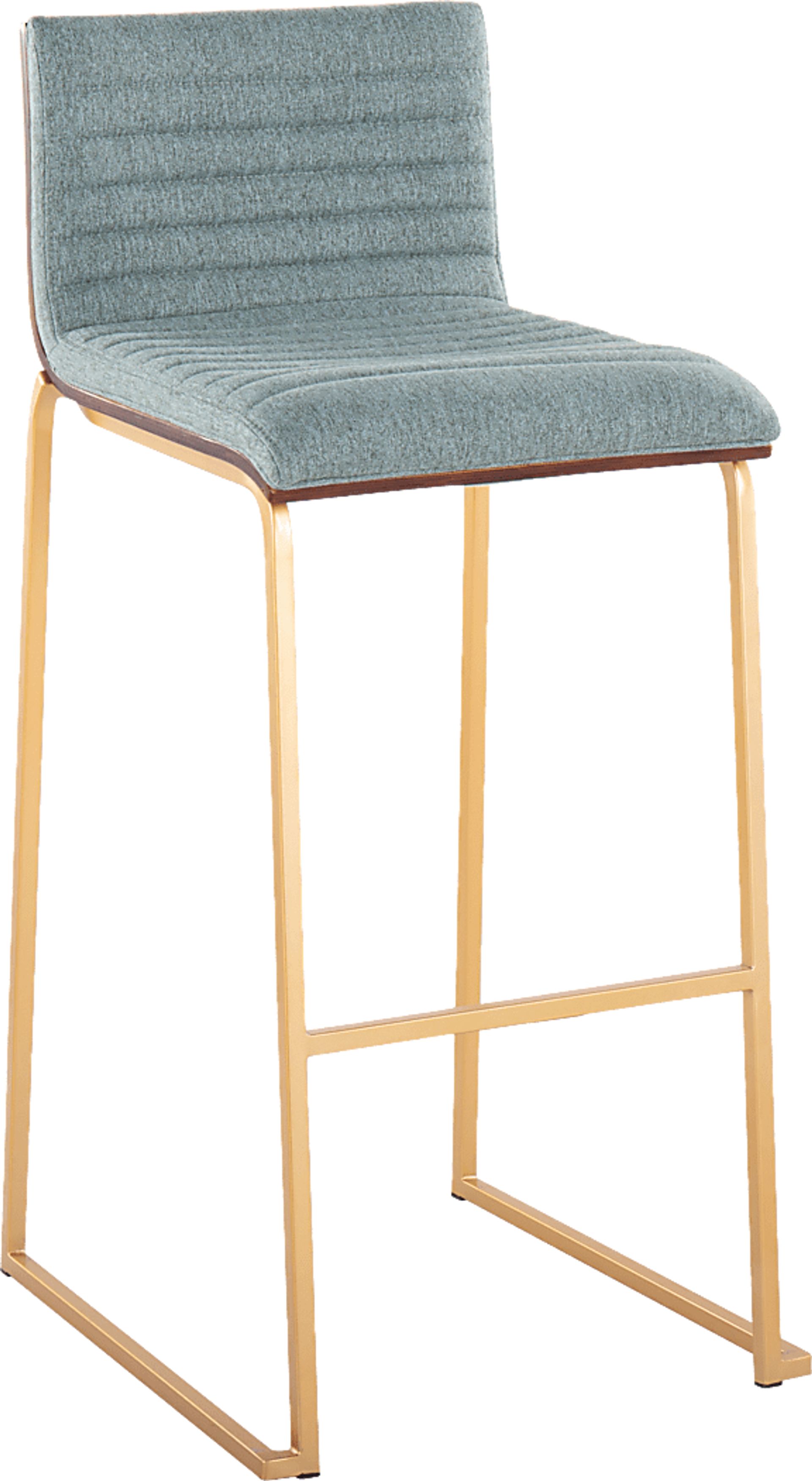 Tatesbrook I Green Barstool, Set of 2 - Image 2
