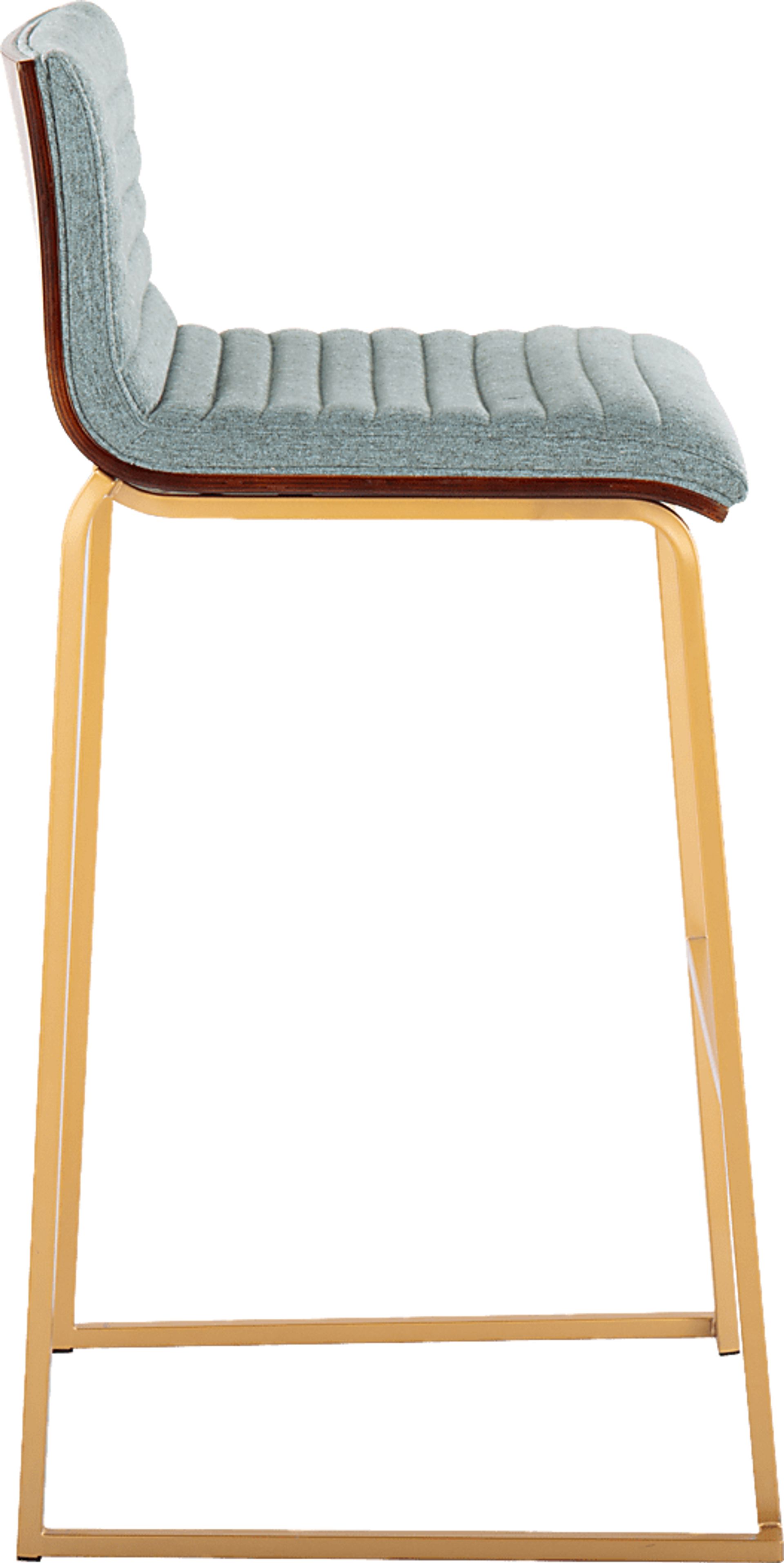 Tatesbrook I Green Barstool, Set of 2 - Image 3