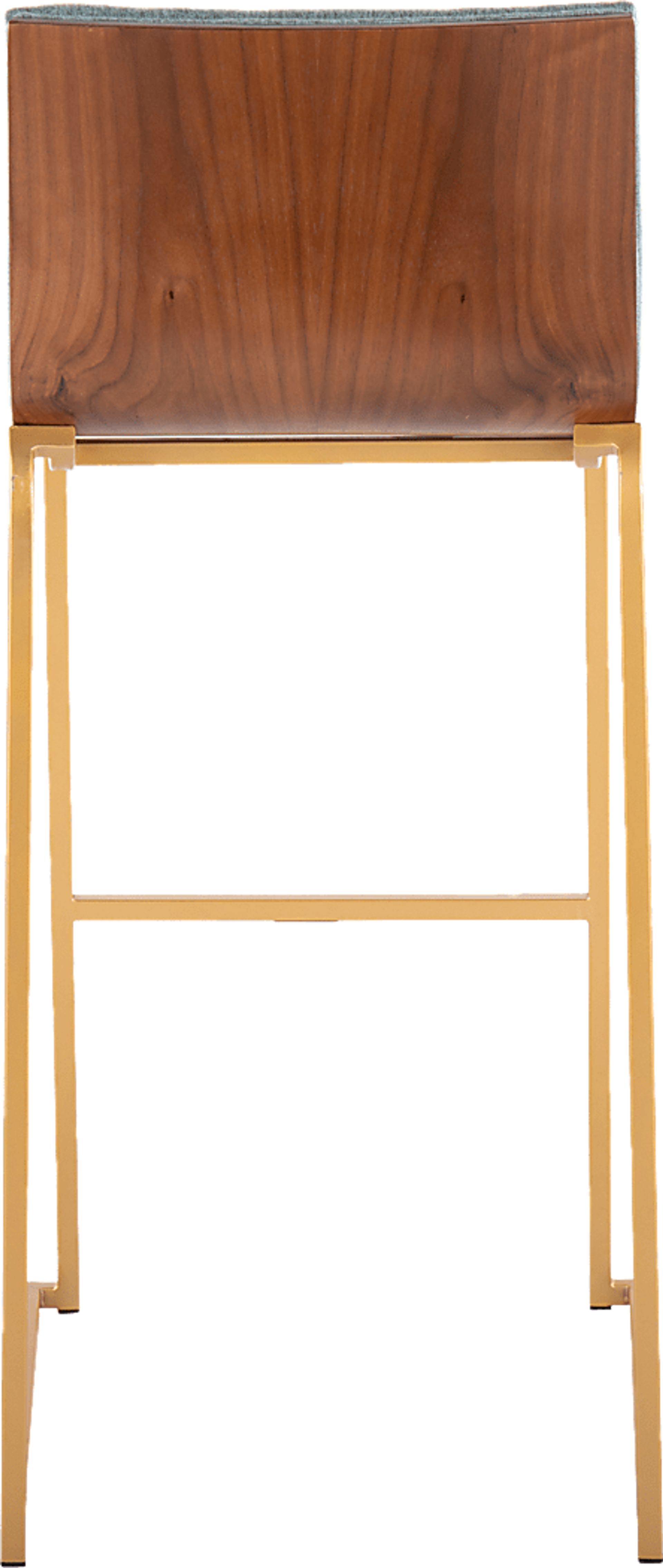 Tatesbrook I Green Barstool, Set of 2 - Image 7