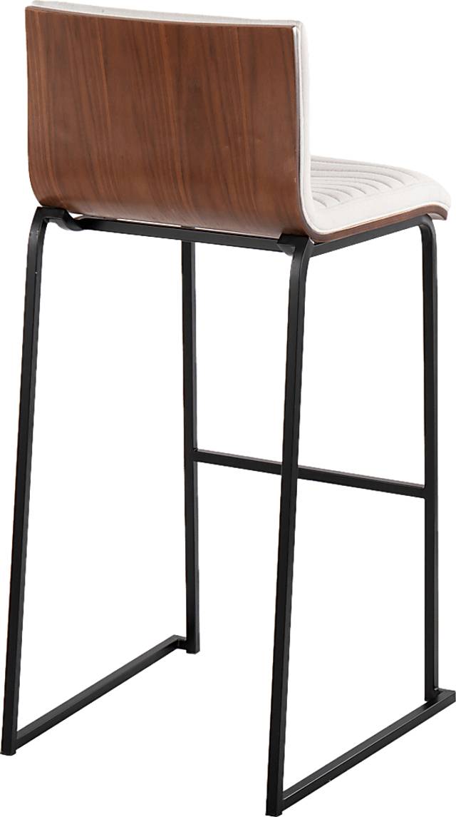 Tatesbrook II Cream Barstool, Set of 2 - Thumbnail - Image 2