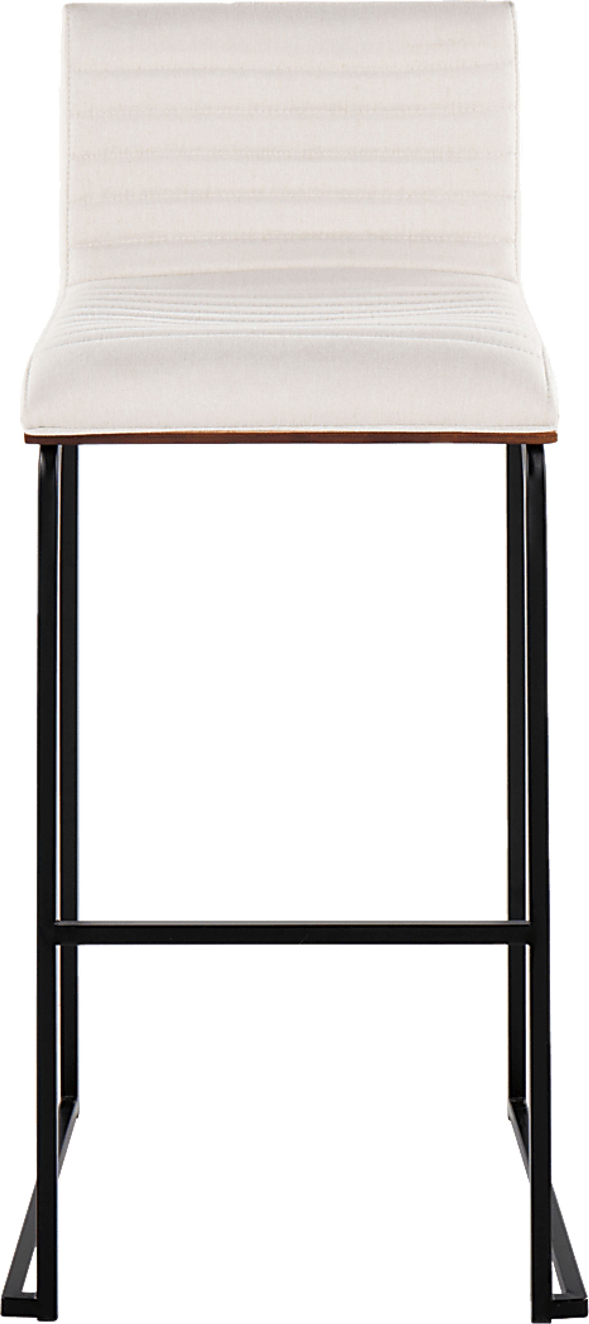 Tatesbrook II Cream Barstool, Set of 2 - Image 3