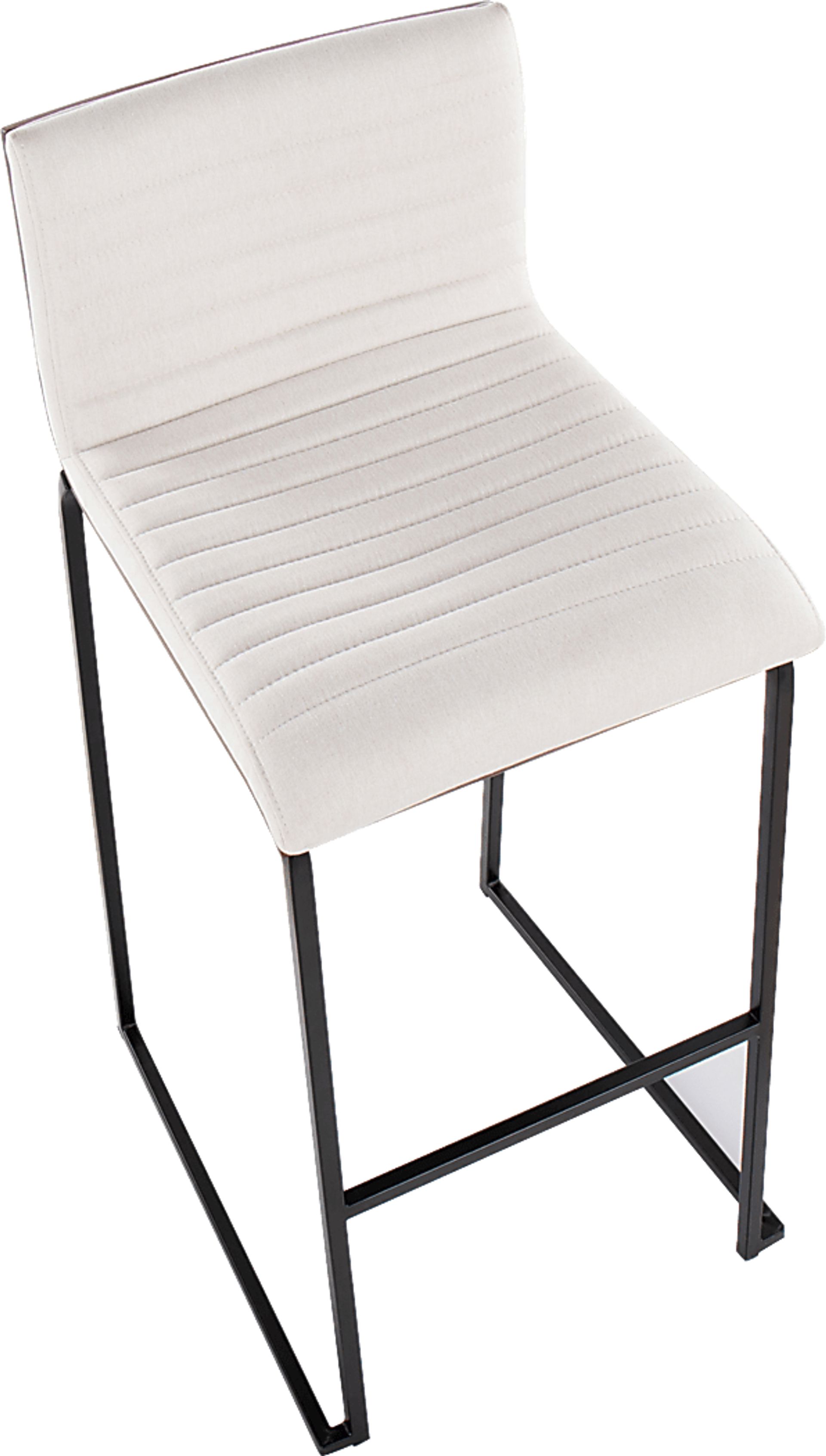 Tatesbrook II Cream Barstool, Set of 2 - Image 5