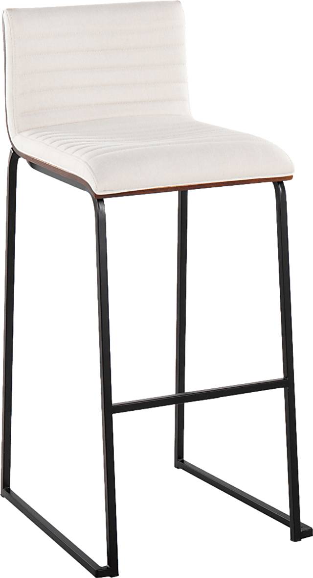 Tatesbrook II Cream Barstool, Set of 2 - Thumbnail - Image 6