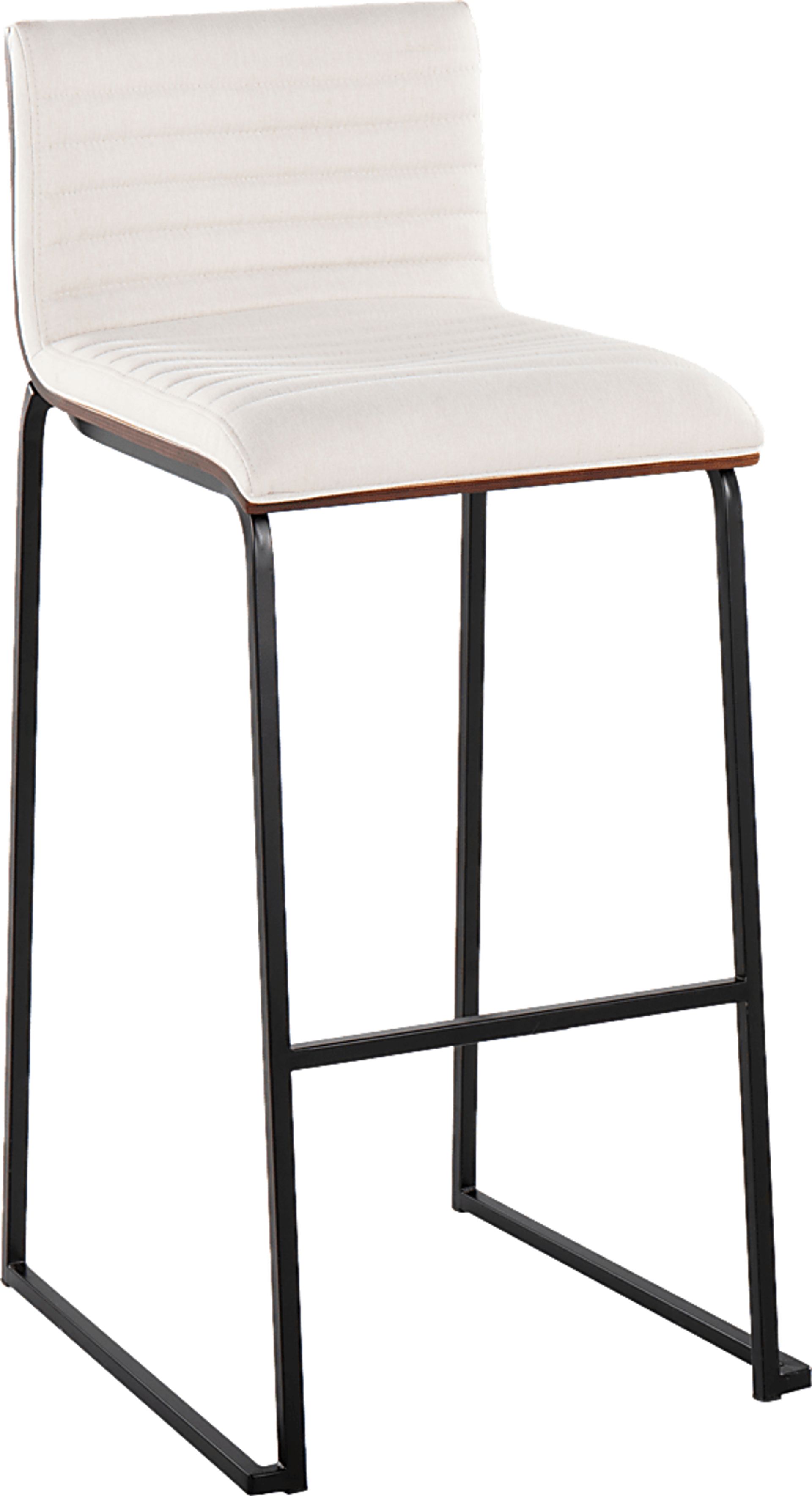 Tatesbrook II Cream Barstool, Set of 2 - Image 6