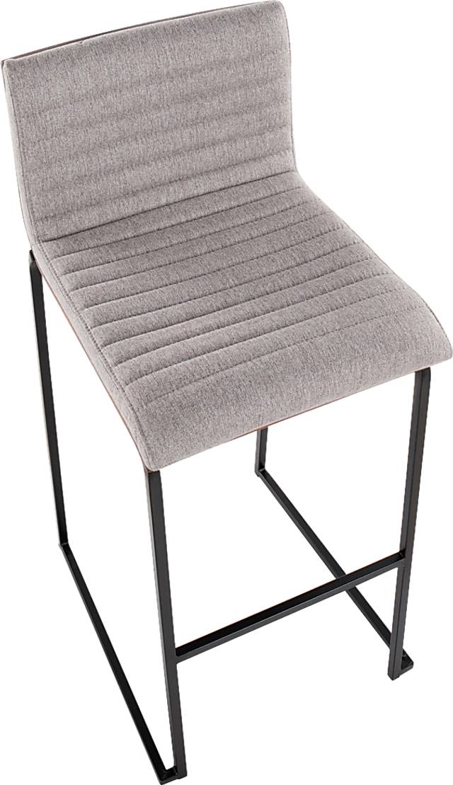 Tatesbrook II Gray Barstool, Set of 2 - Thumbnail - Image 2