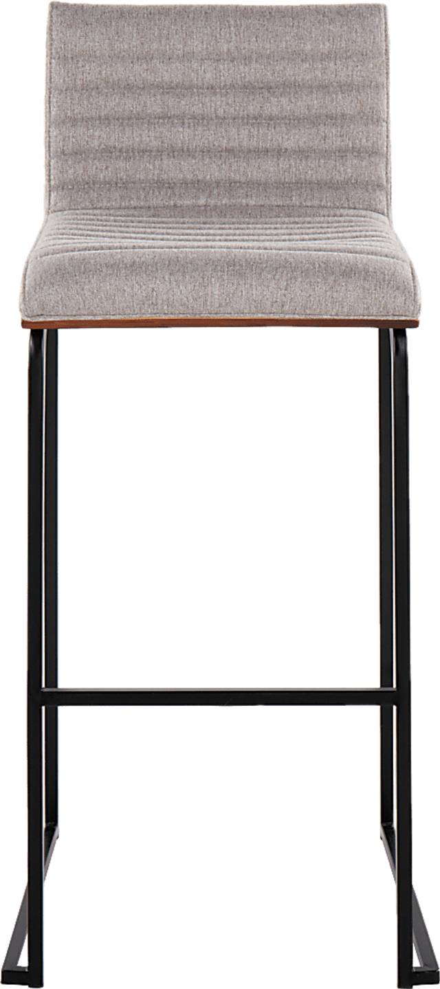 Tatesbrook II Gray Barstool, Set of 2 - Thumbnail - Image 3