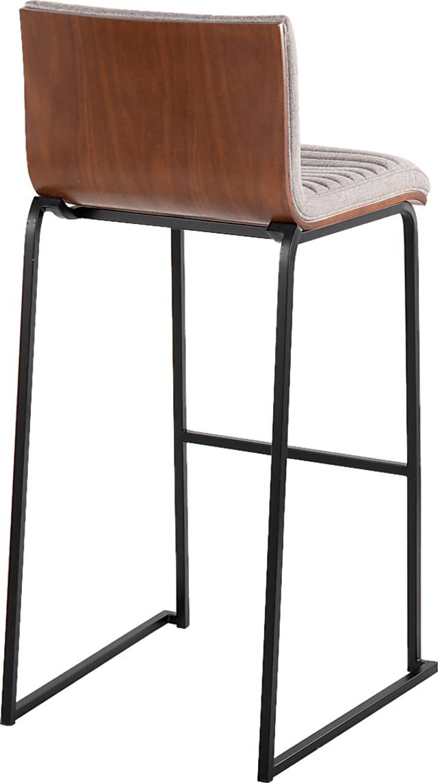 Tatesbrook II Gray Barstool, Set of 2 - Thumbnail - Image 4