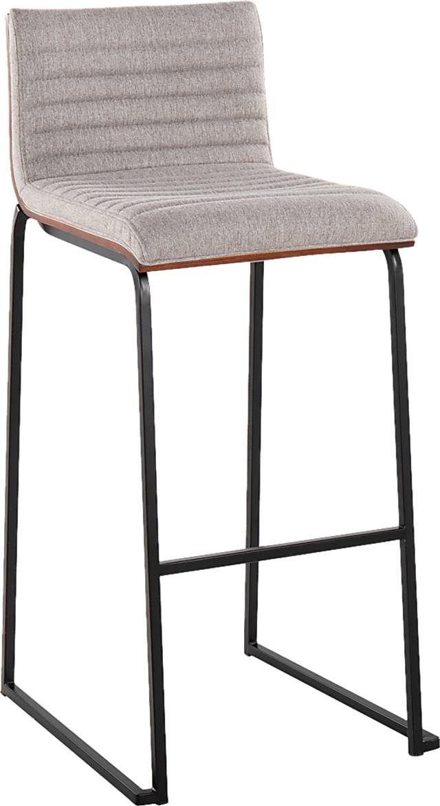 Tatesbrook II Gray Barstool, Set of 2 - Thumbnail - Image 6