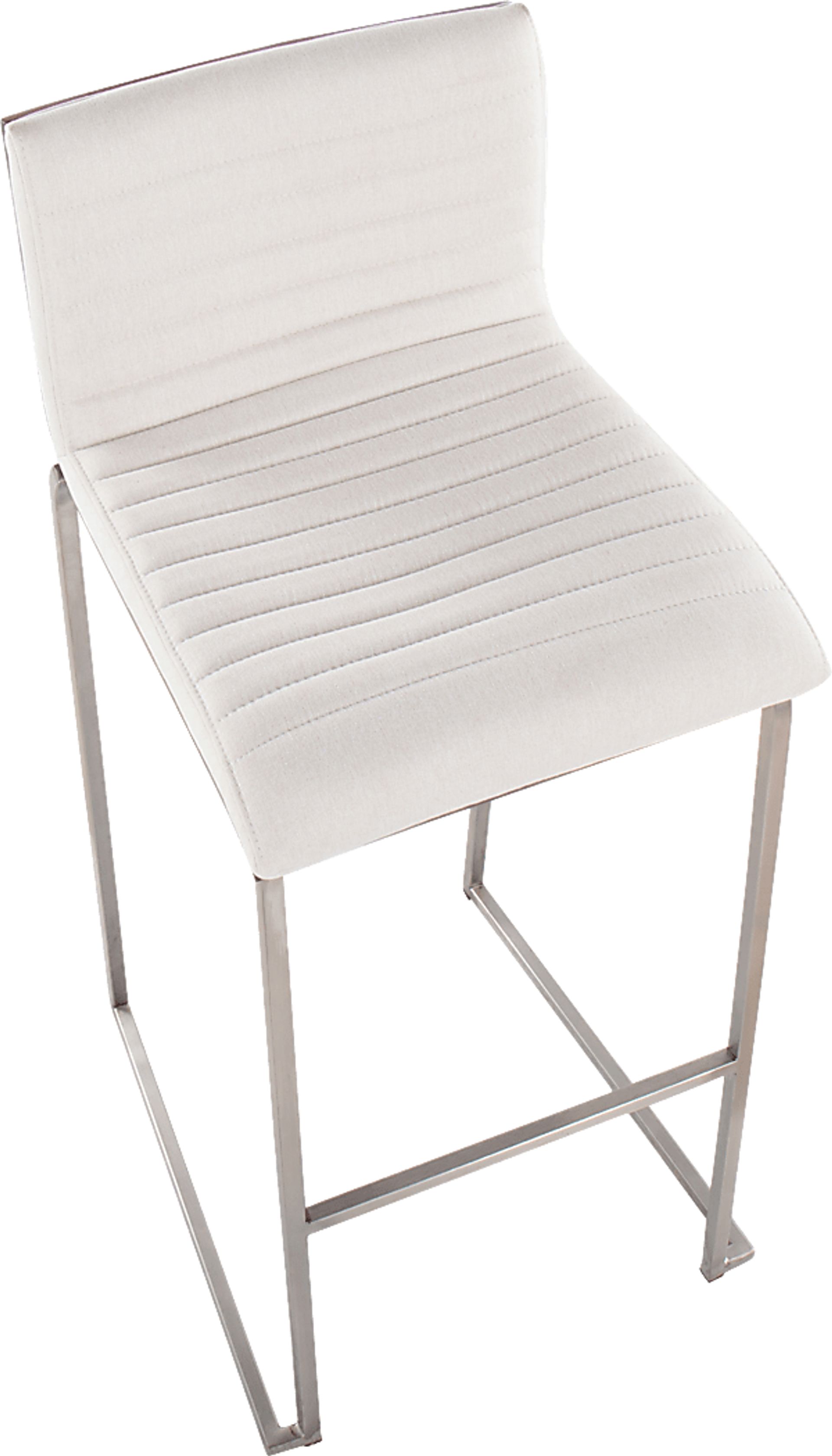 Tatesbrook III Cream Barstool, Set of 2 - Image 6