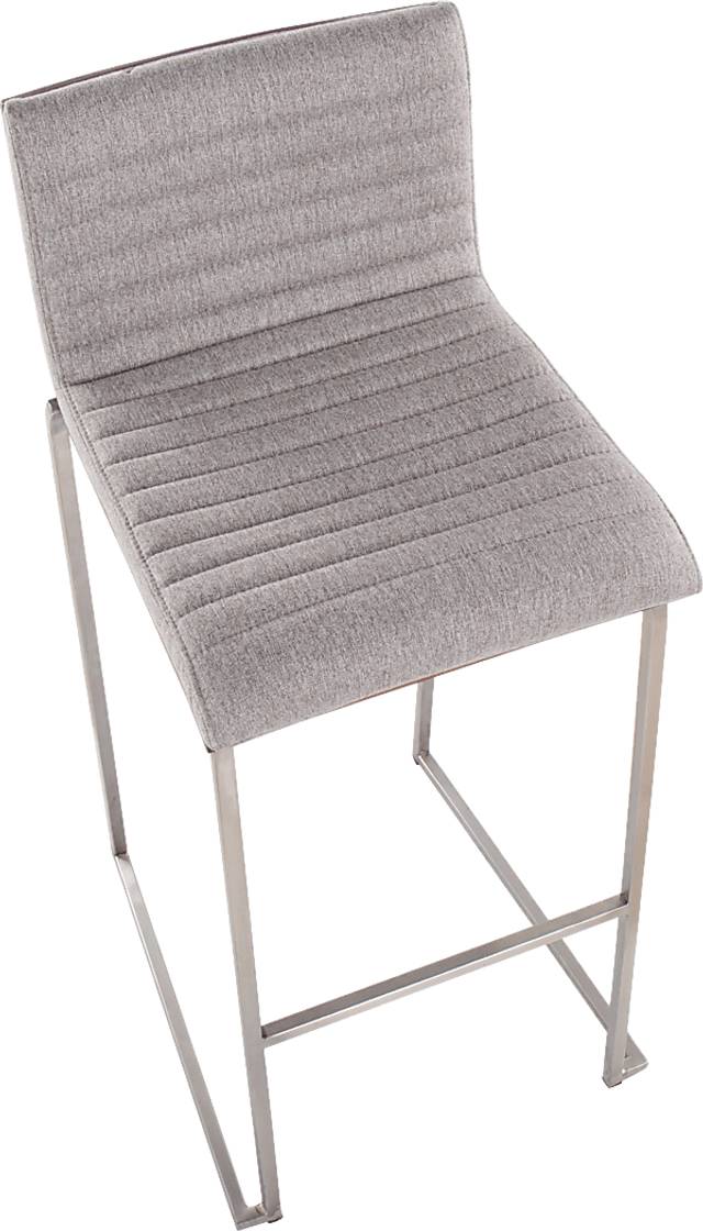 Tatesbrook III Gray Barstool, Set of 2 - Thumbnail - Image 7