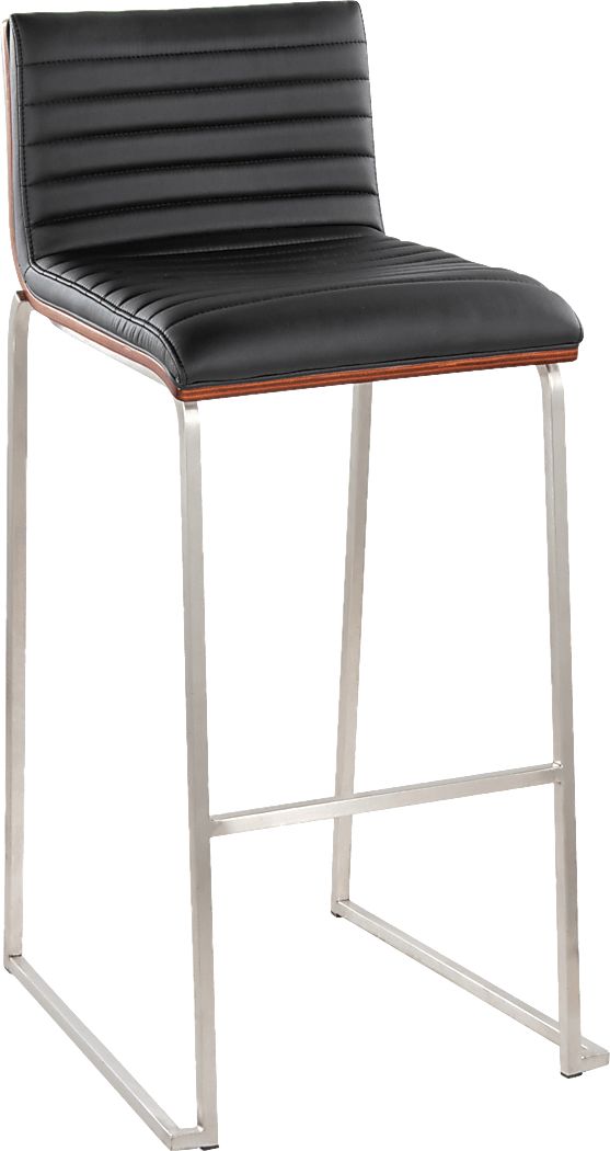 Tatesbrook IV Black Barstool, Set of 2 - Thumbnail 2