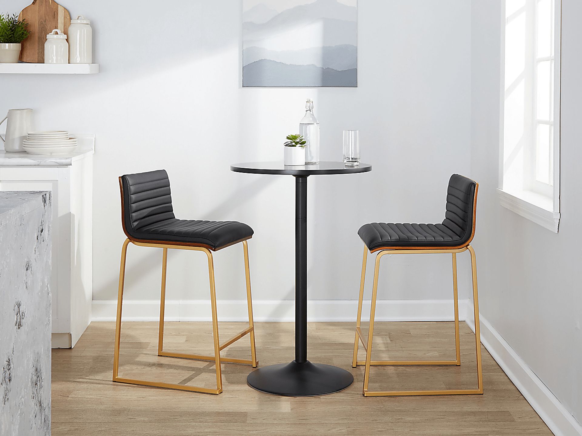Tatesbrook IV Black Counter Height Stool, Set of 2 - Image 3