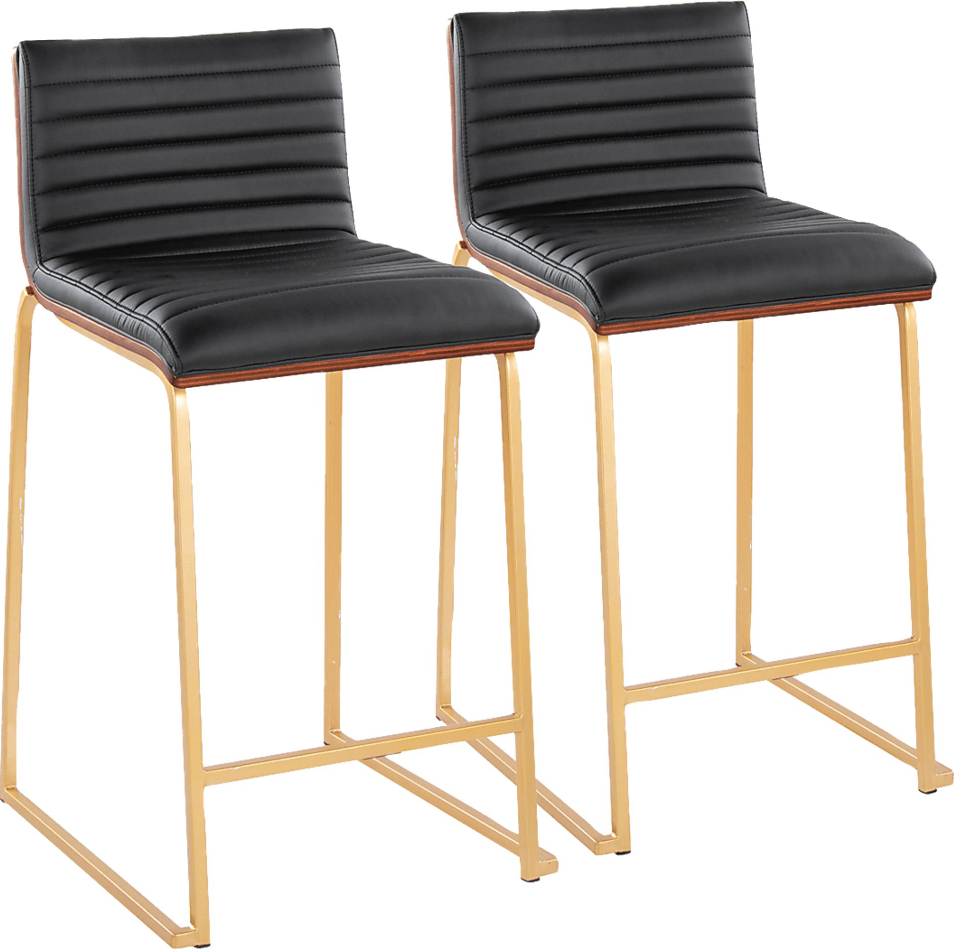 Tatesbrook IV Black Counter Height Stool, Set of 2 - Image 1