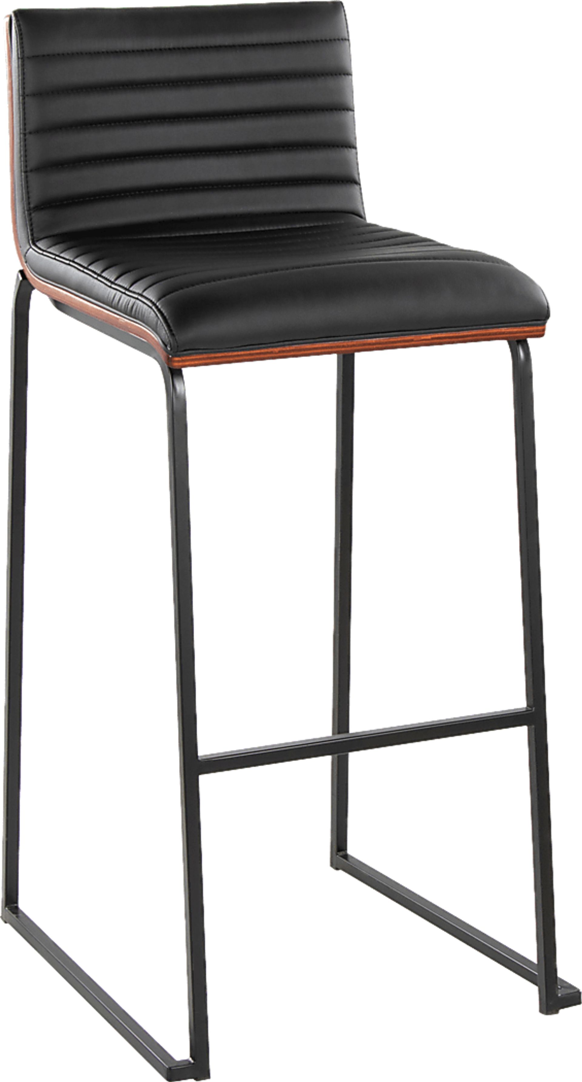 Tatesbrook V Black Barstool, Set of 2 - Image 4