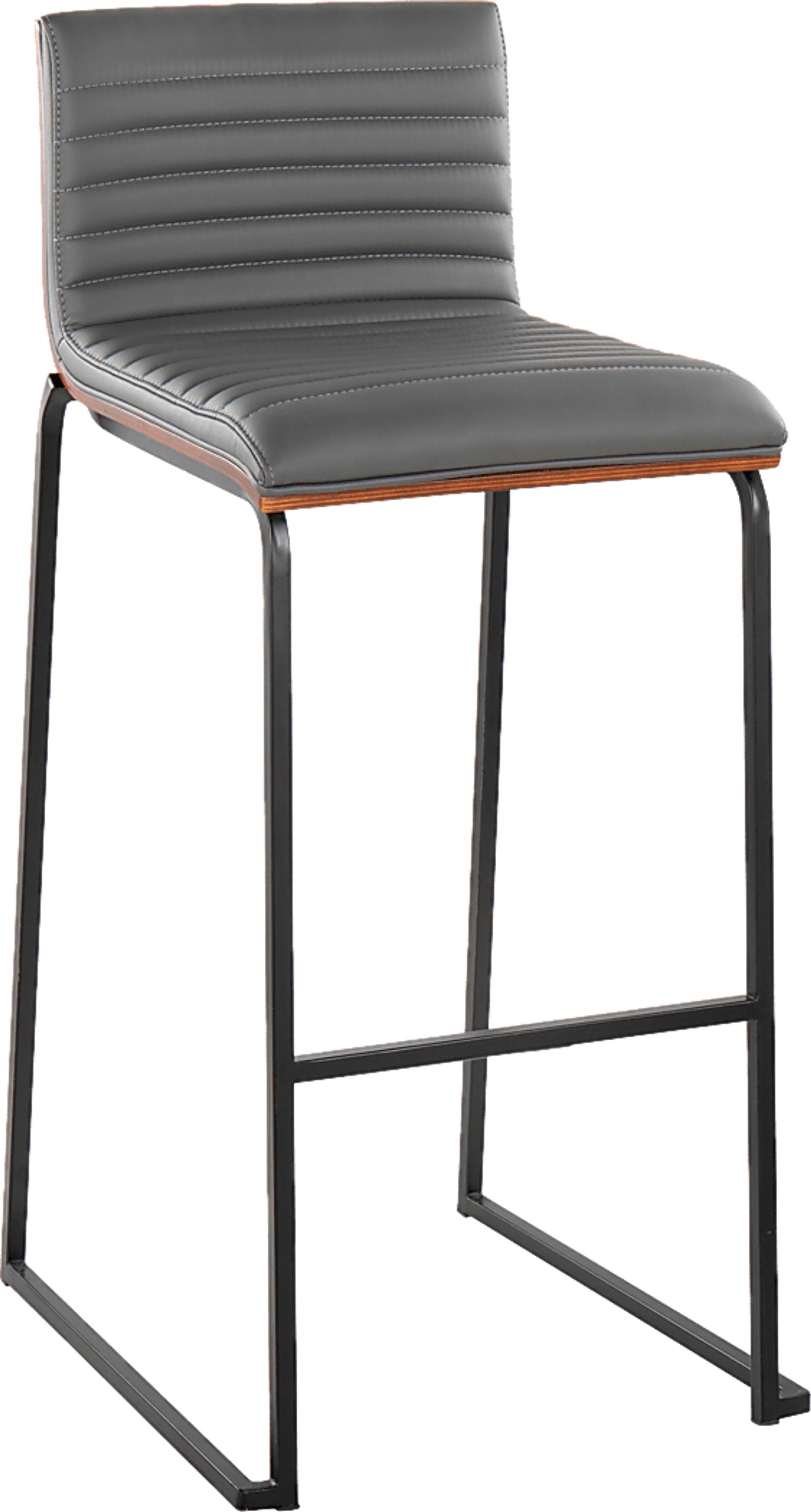 Tatesbrook V Gray Barstool, Set of 2 - Image 4