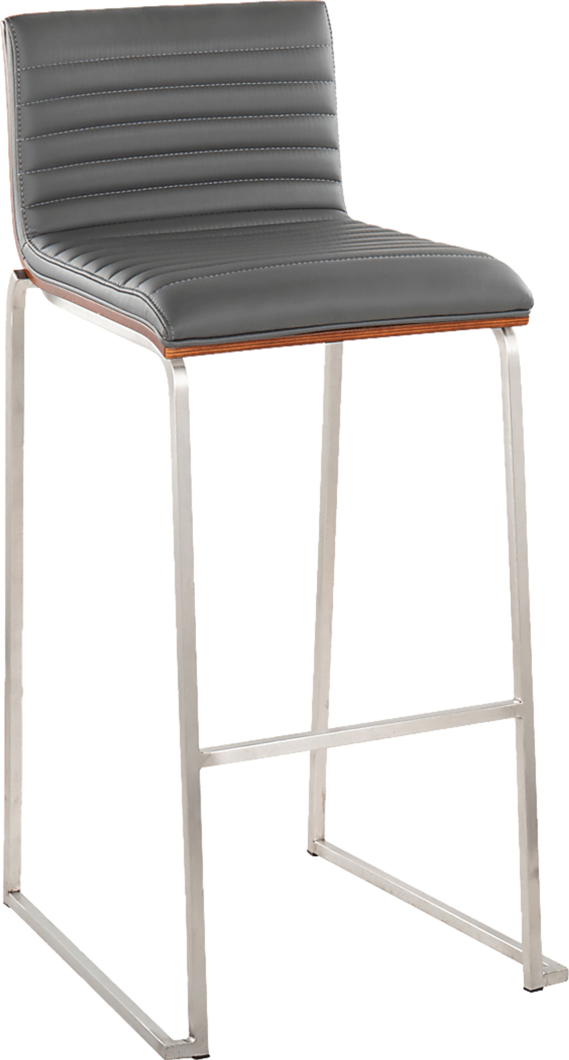 Tatesbrook VI Gray Barstool, Set of 2 - Image 4
