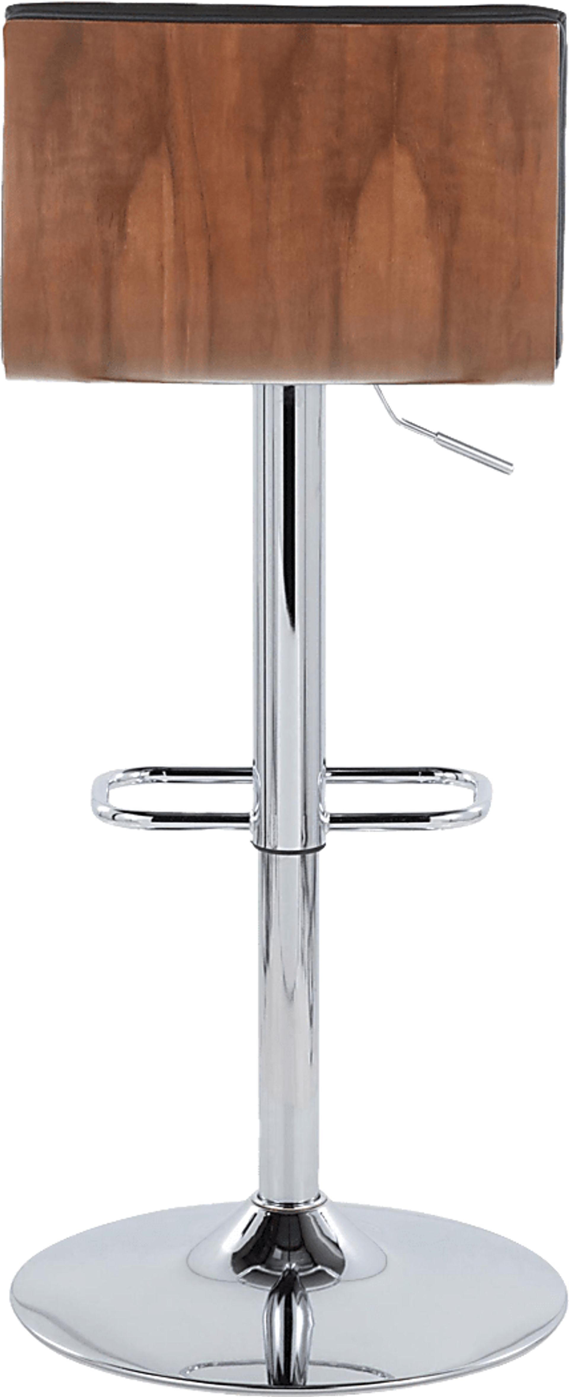 Tatesbrook VIII Black Adjustable Swivel Barstool, Set of 2 - Image 9