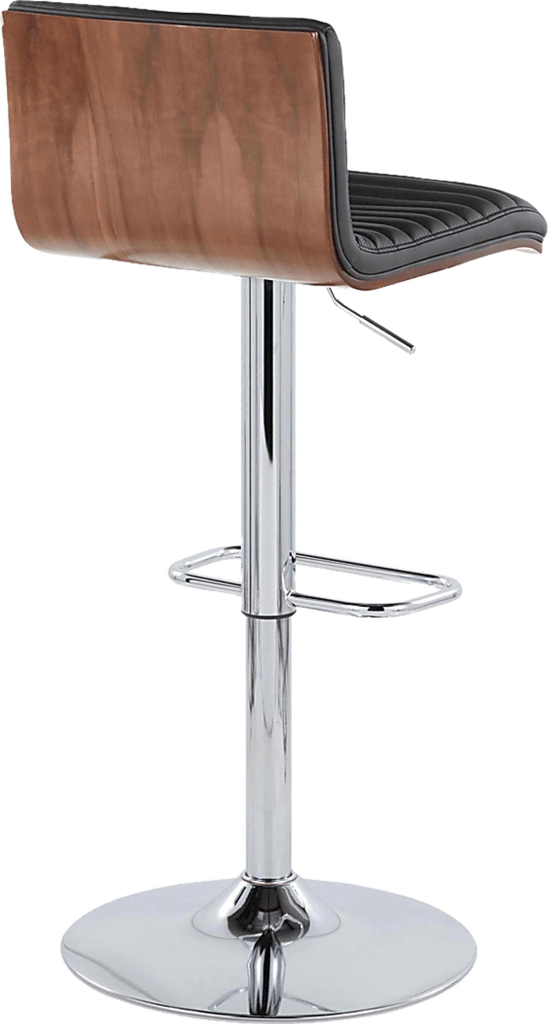 Tatesbrook VIII Black Adjustable Swivel Barstool, Set of 2 - Image 10