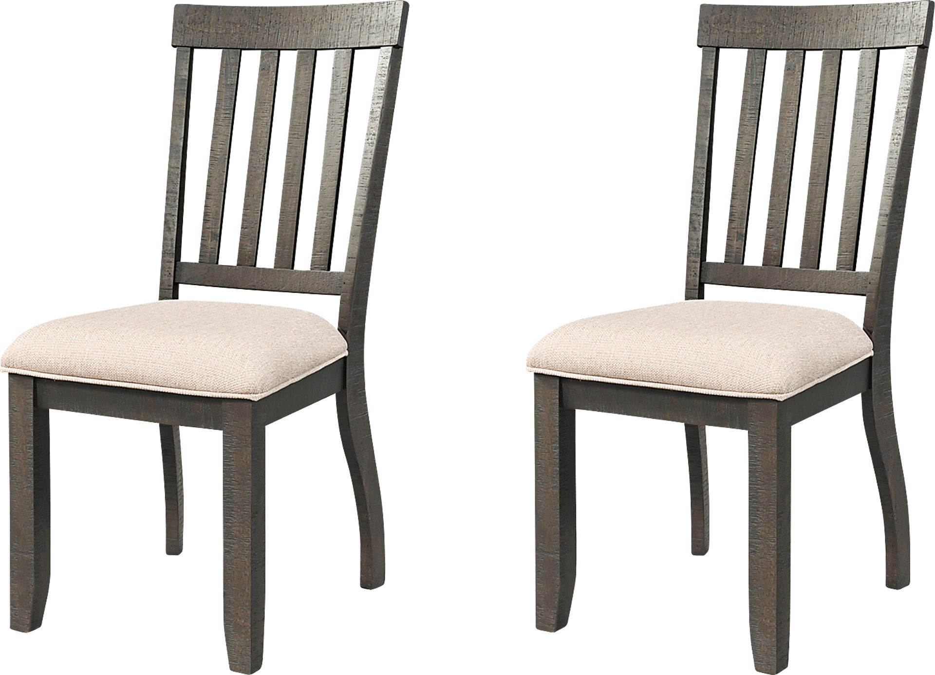 Tatoul Brown Side Chair, Set of 2 - Image 4