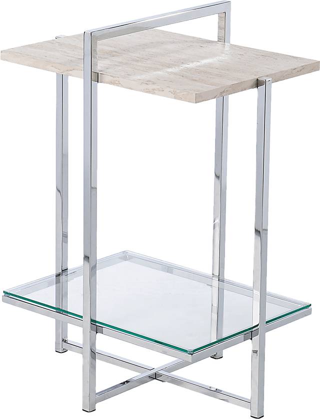 Tattenham Silver Accent Table - Thumbnail - Image 1