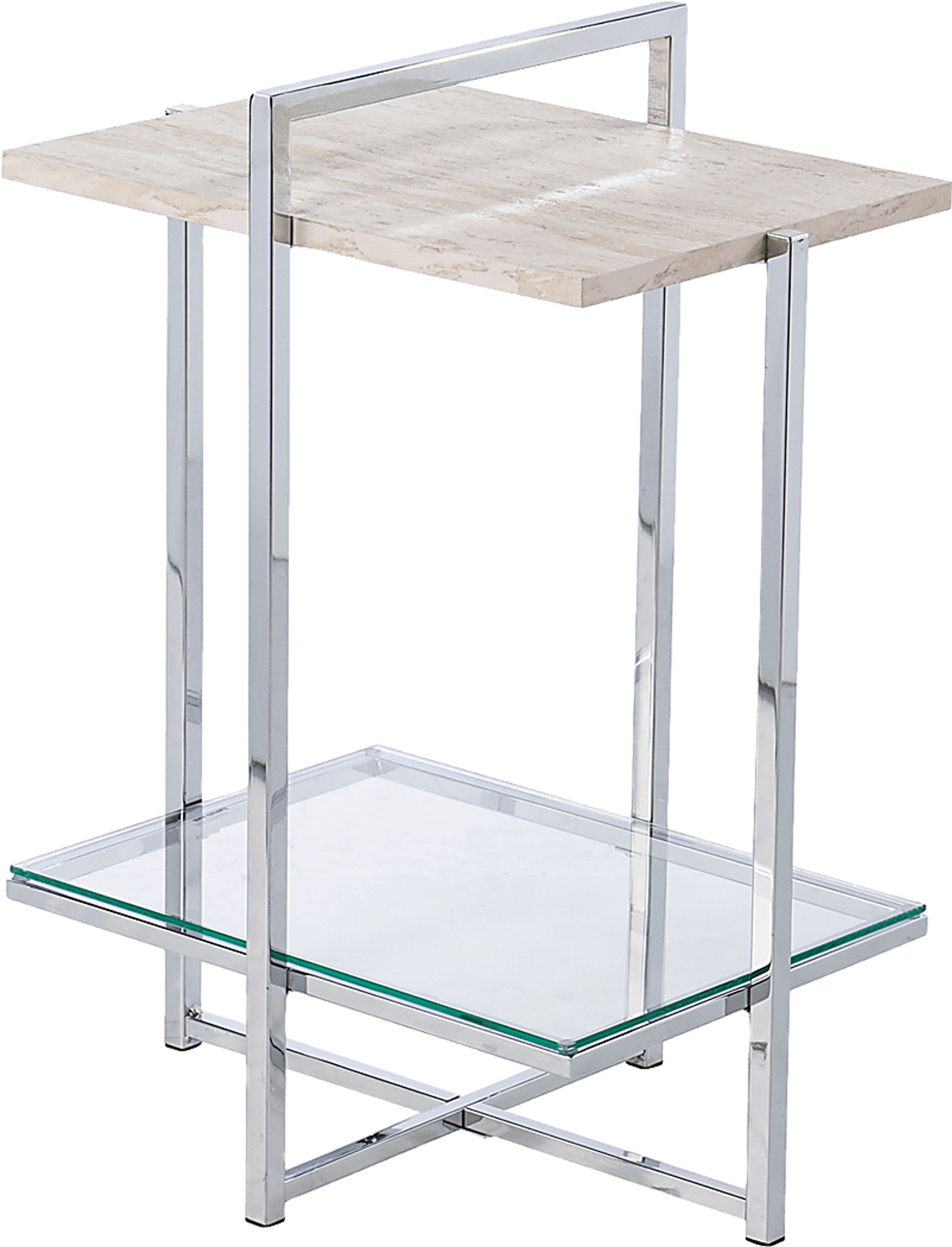 Tattenham Silver Accent Table - Image 1