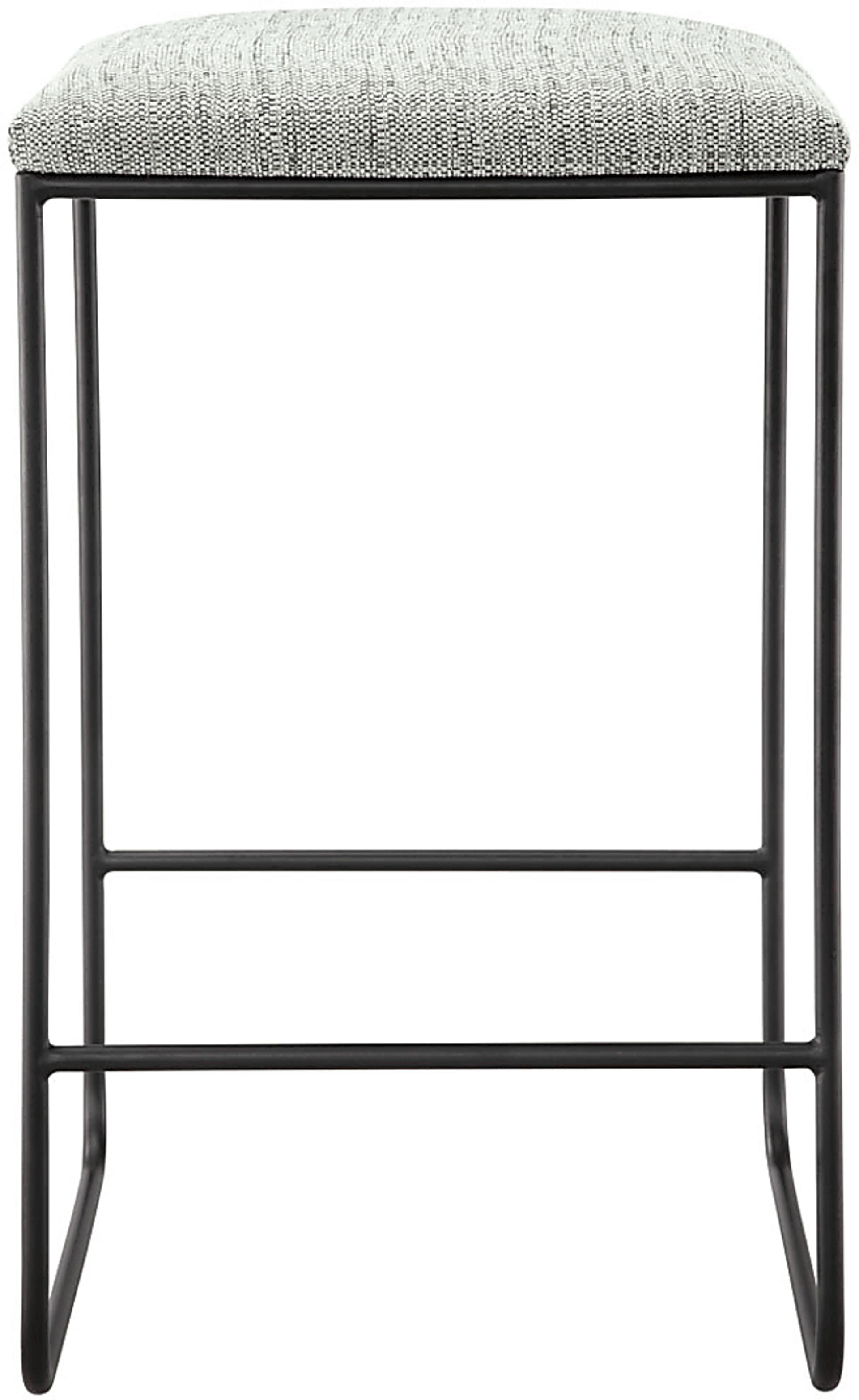 Tattenhol Gray Counter Height Stool - Image 2
