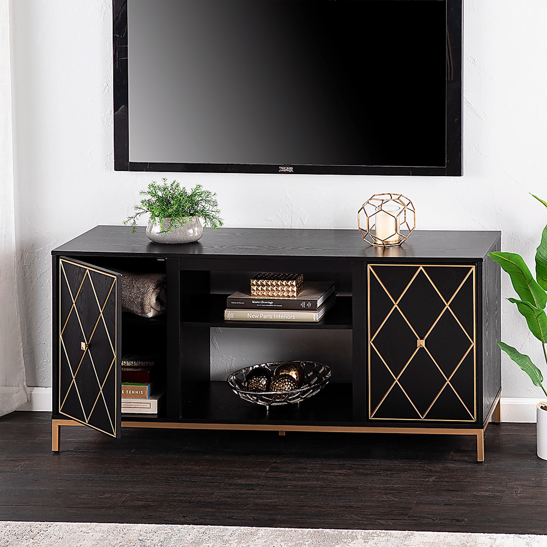 Tattershal Black 58 in. Console - Image 10
