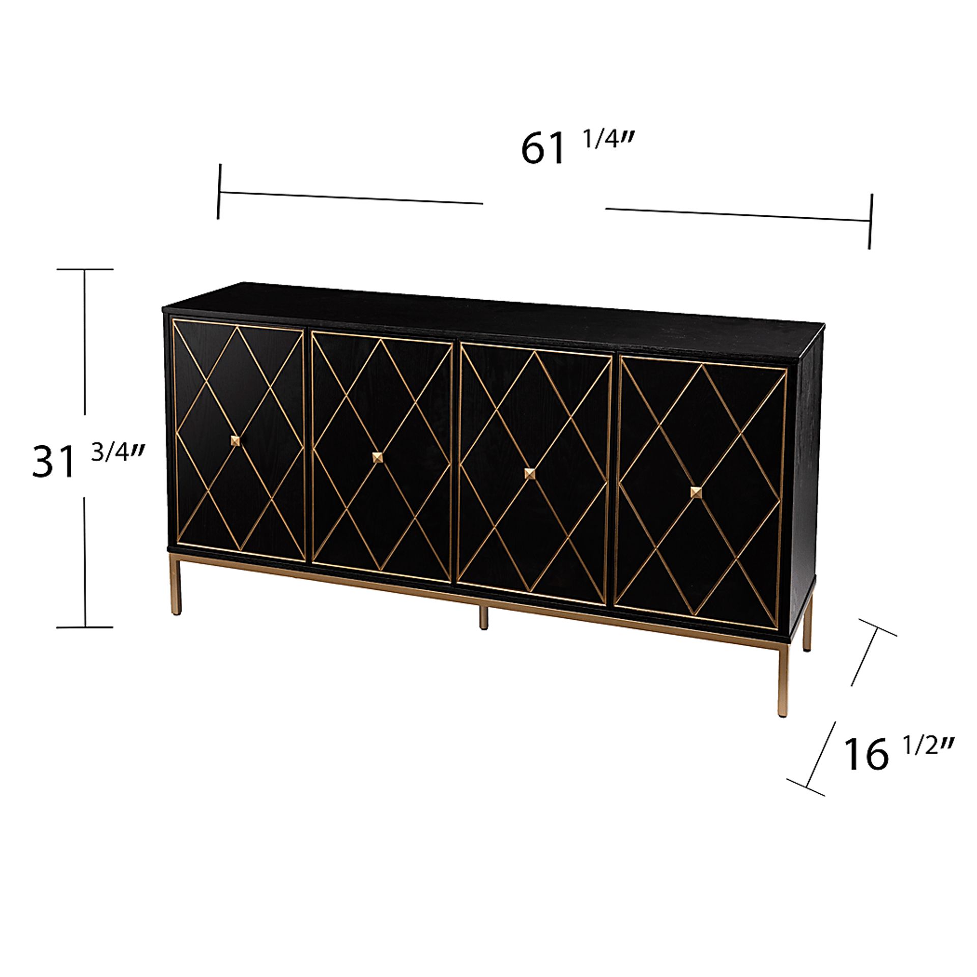 Tattershal Black Buffet - Image 9