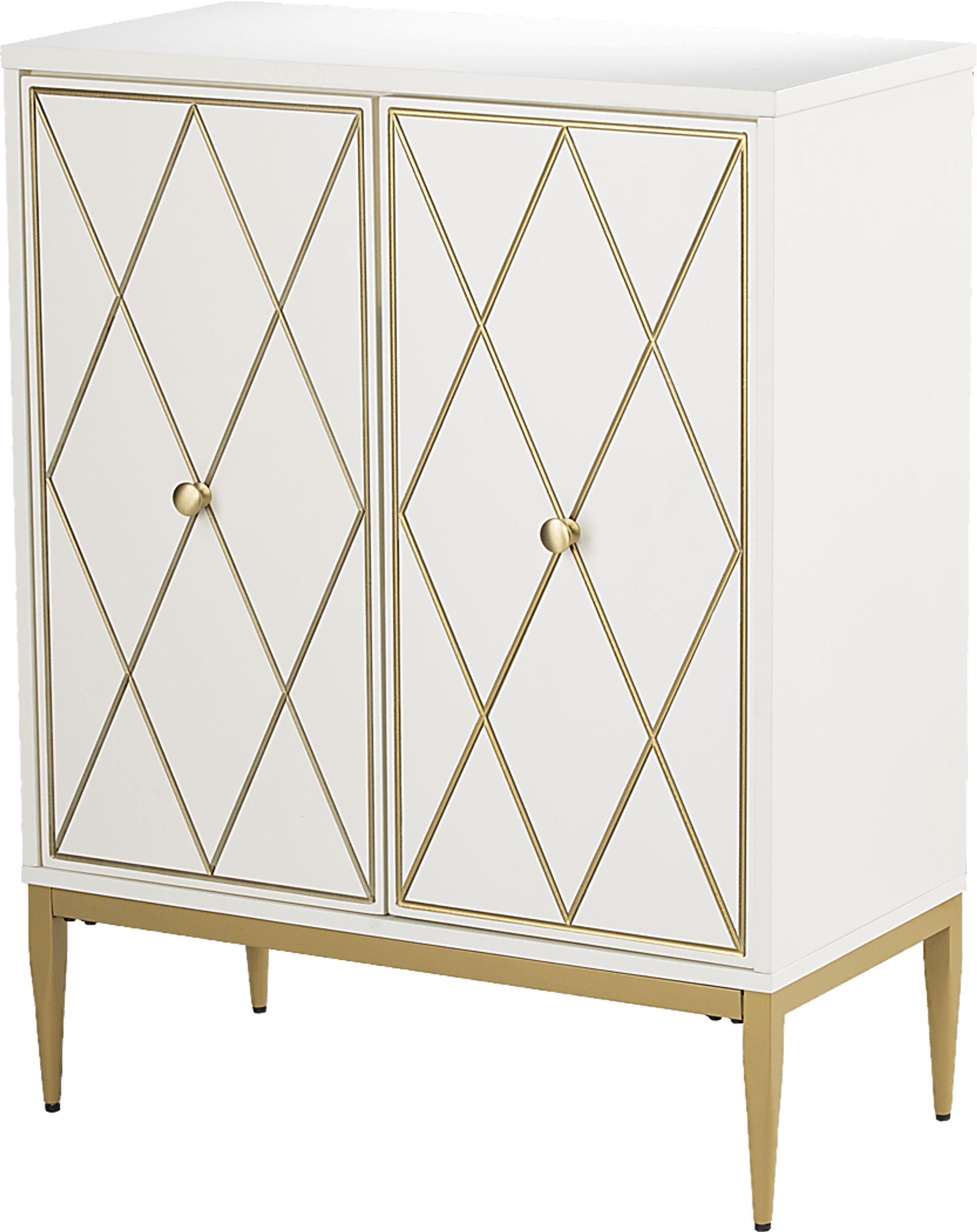Tattershal White Accent Cabinet - Image 1