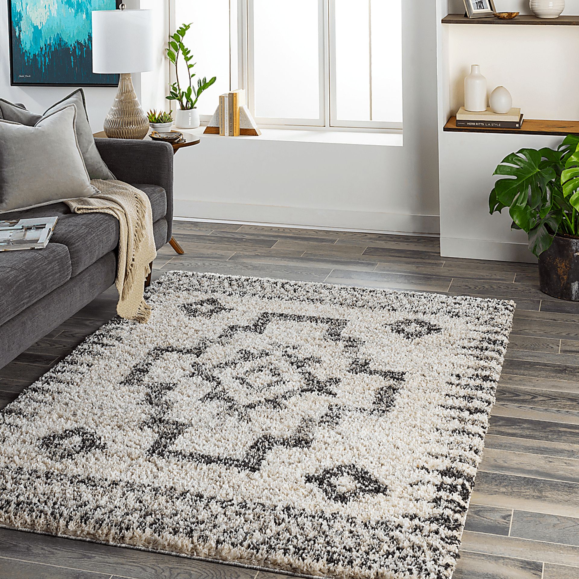 Tattershale Cream 7'10 x 10' Rug - Image 2