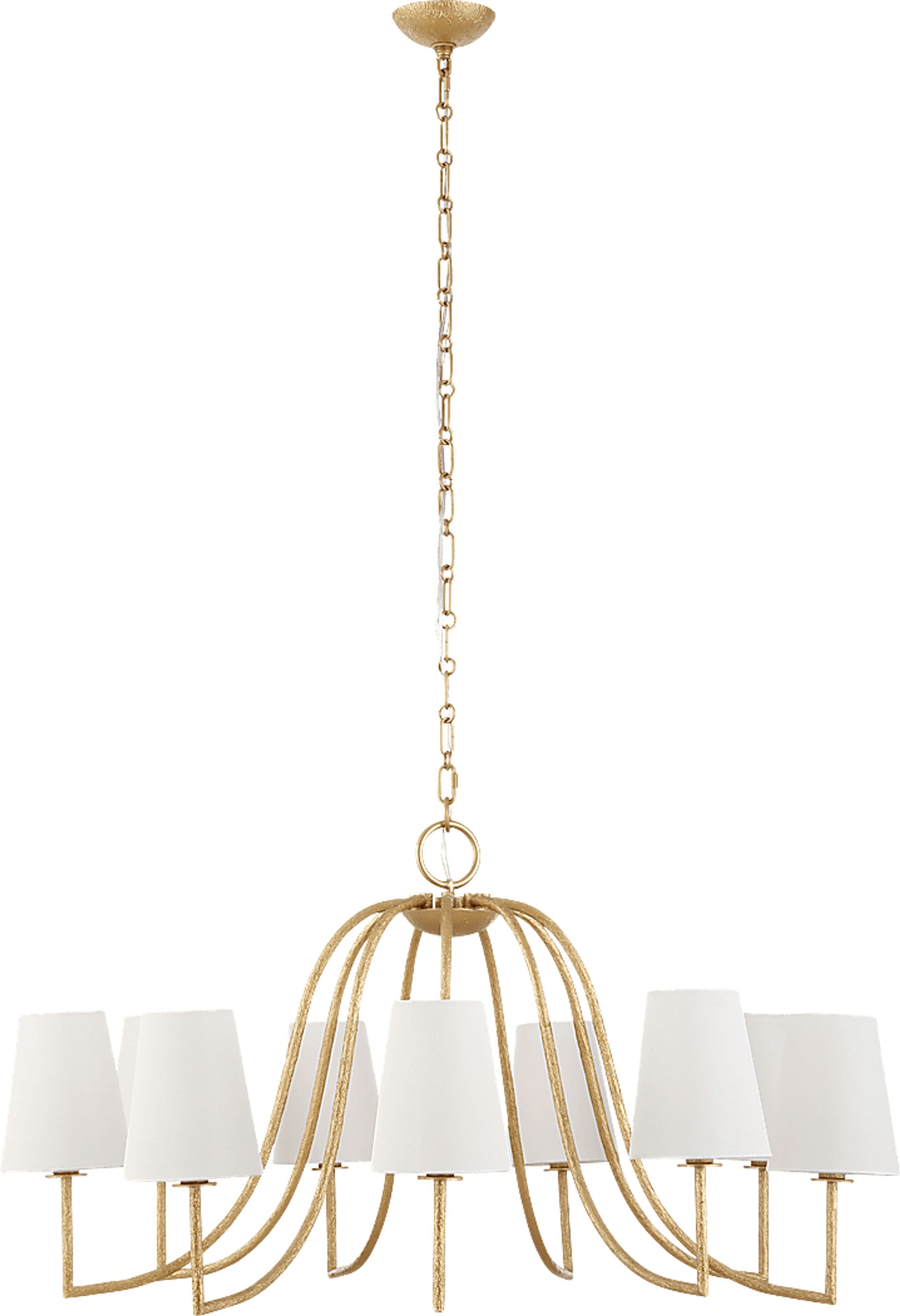 Tatum Brass Chandelier - Image 5