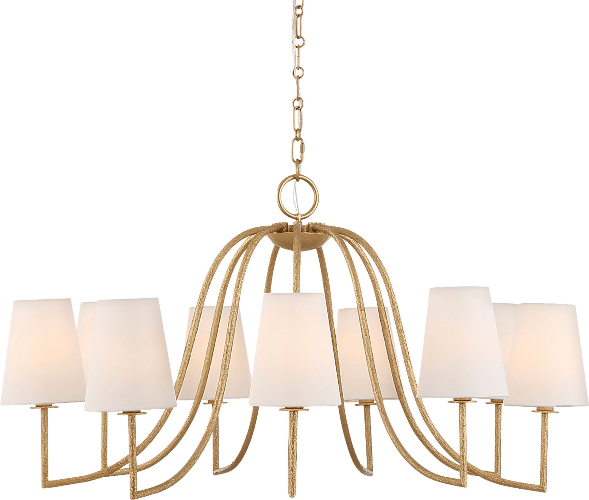Tatum Brass Chandelier - Image 1