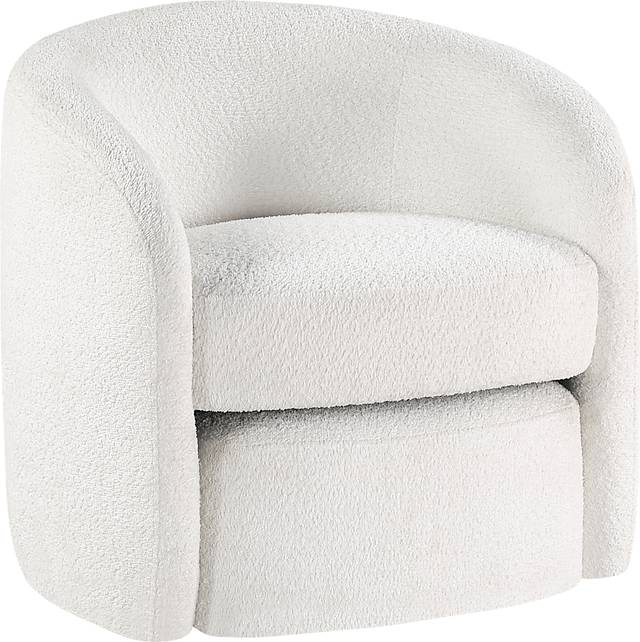 Taufaiva White Accent Chair - Thumbnail - Image 10